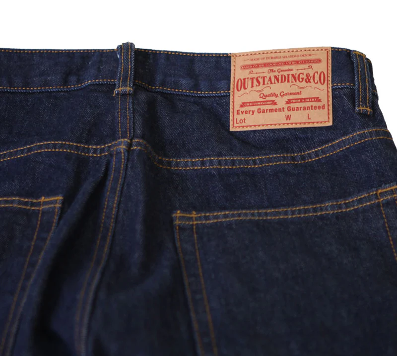Outstanding & Co. - Wide Jeans - Indigo - Image 6