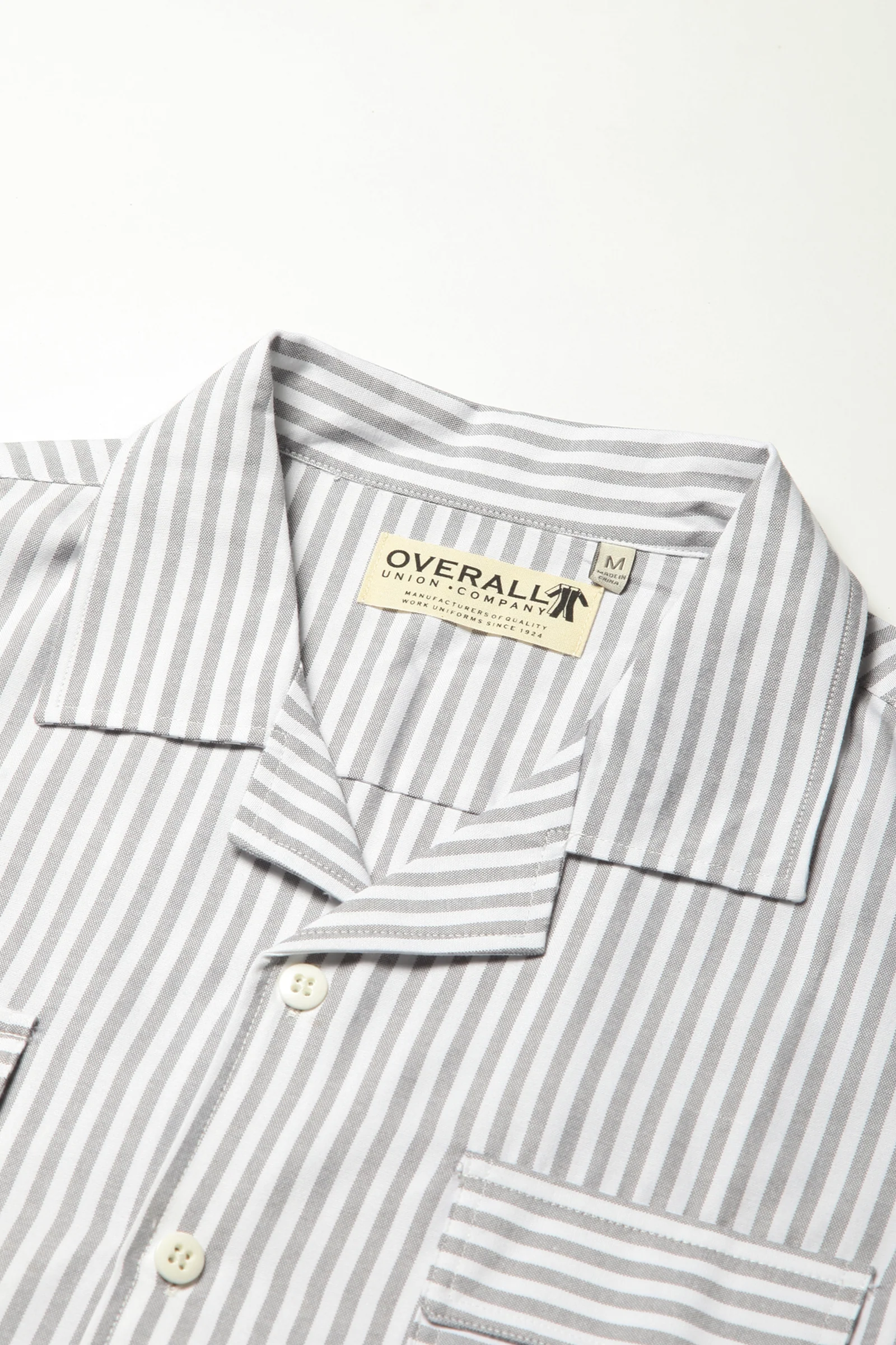 Overall Union - Boxy Short Sleeve Shirt - Stripe - Image 2