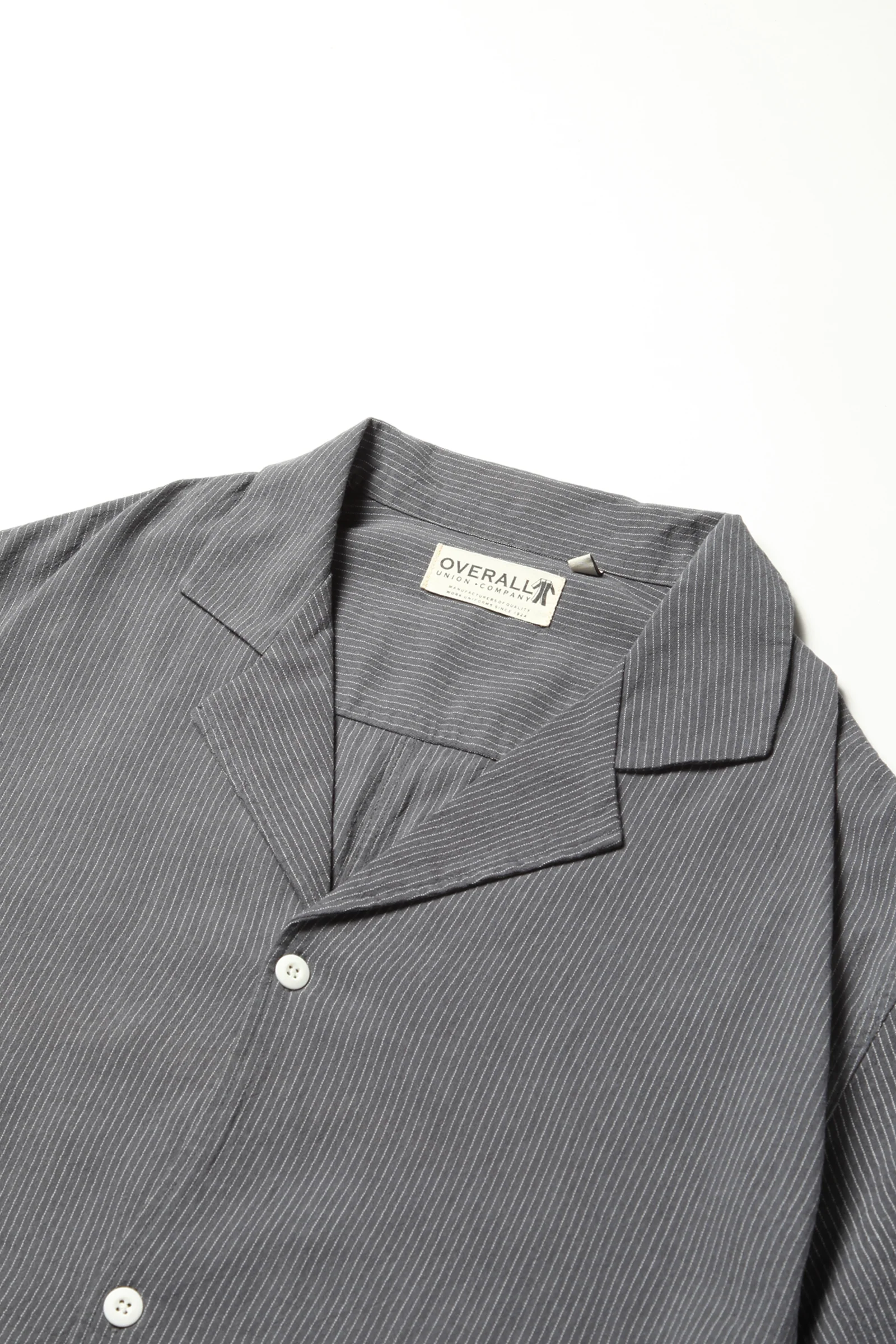 Overall Union - Boxy Short Sleeve Shirt - Dark Grey - Image 2