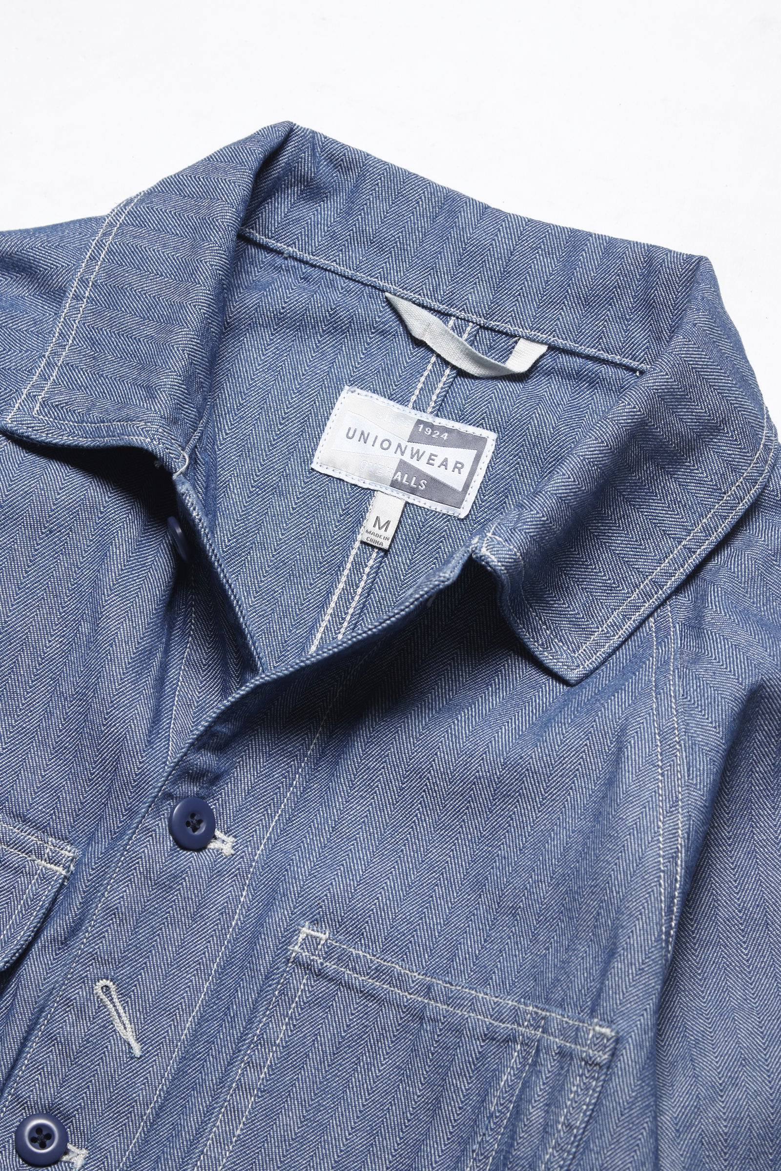 Overall Union - Workshop Chore Coat - Denim - Image 5