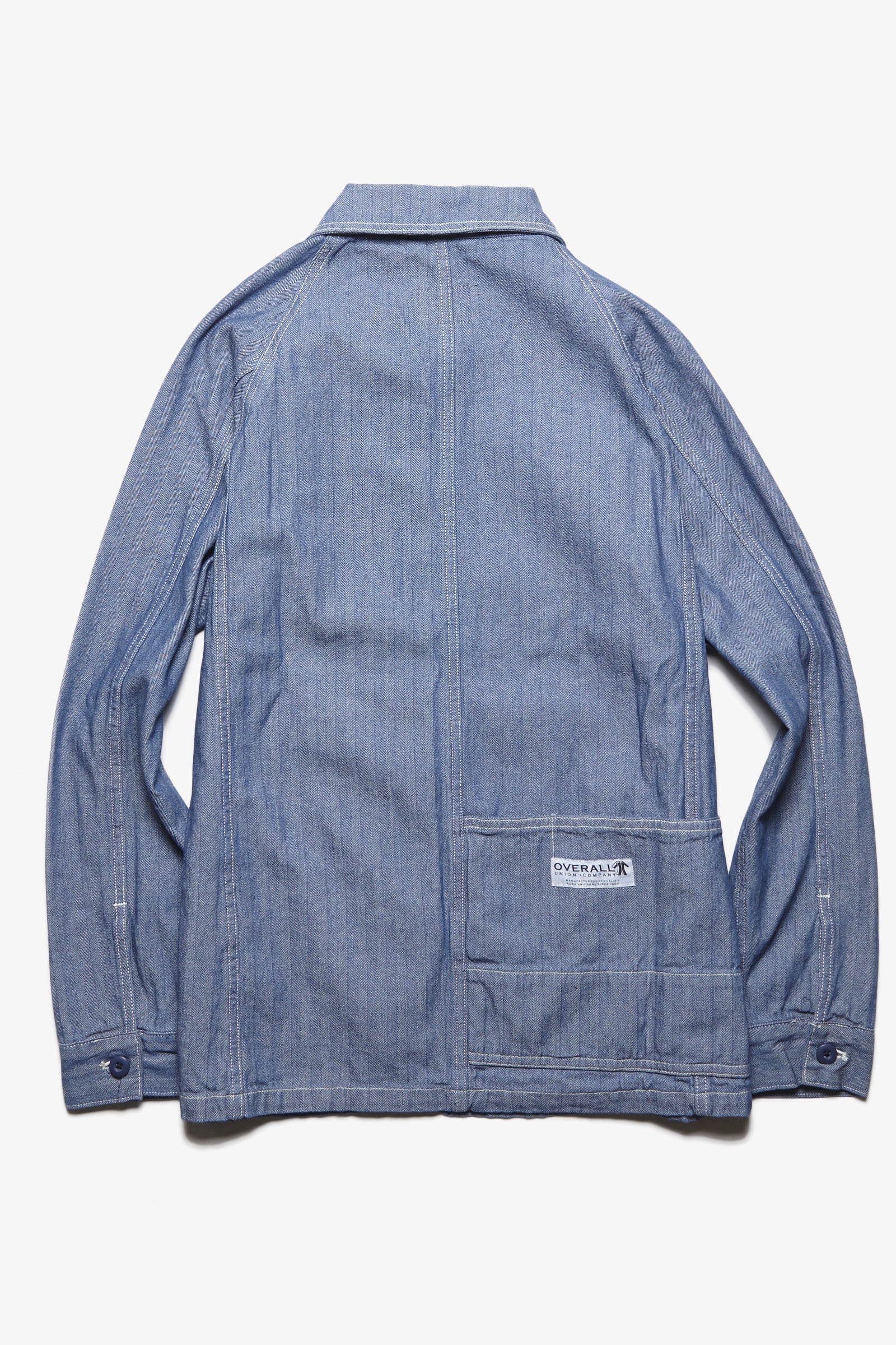Overall Union - Workshop Chore Coat - Denim - Image 7