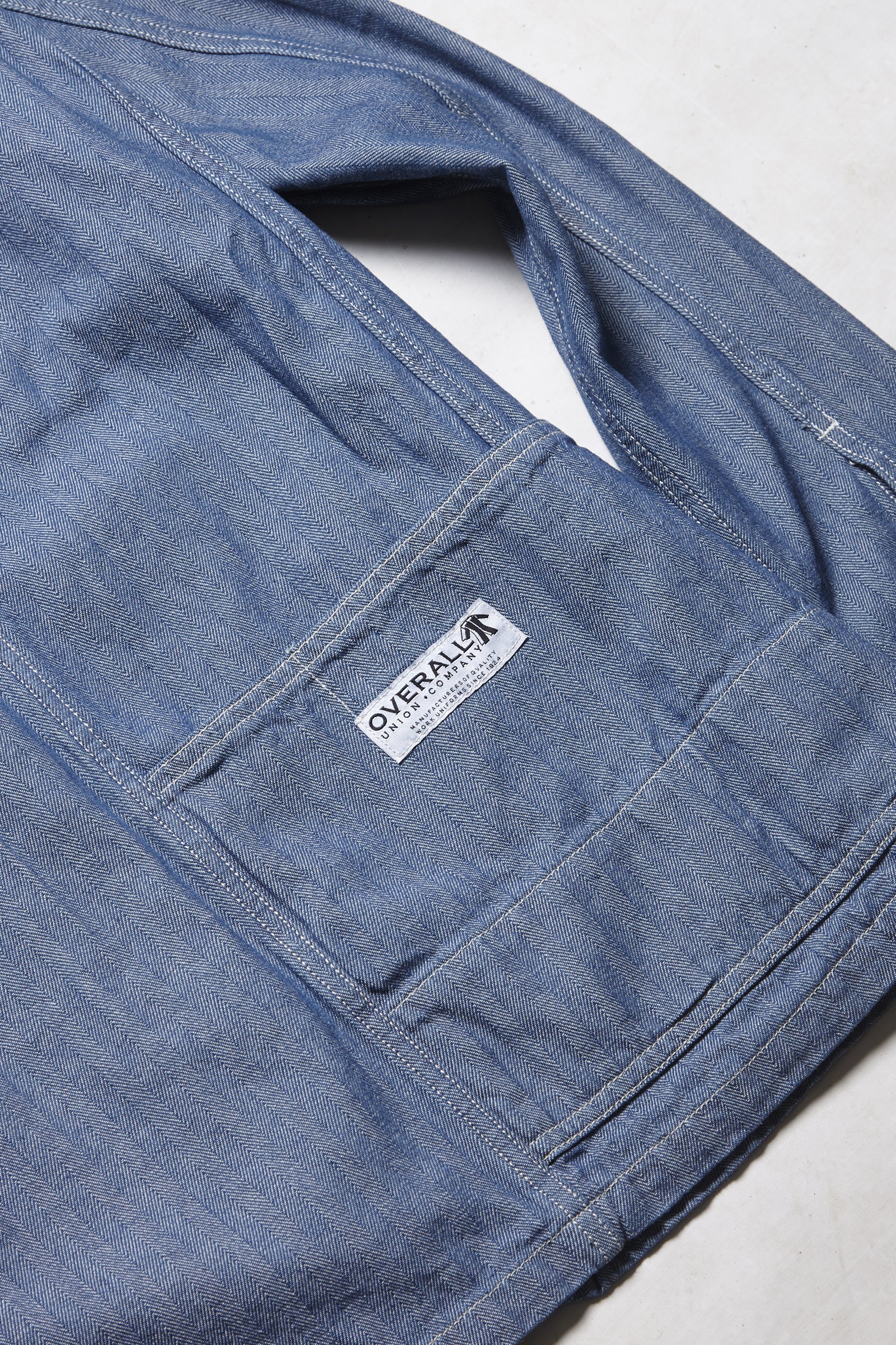 Overall Union - Workshop Chore Coat - Denim - Image 8