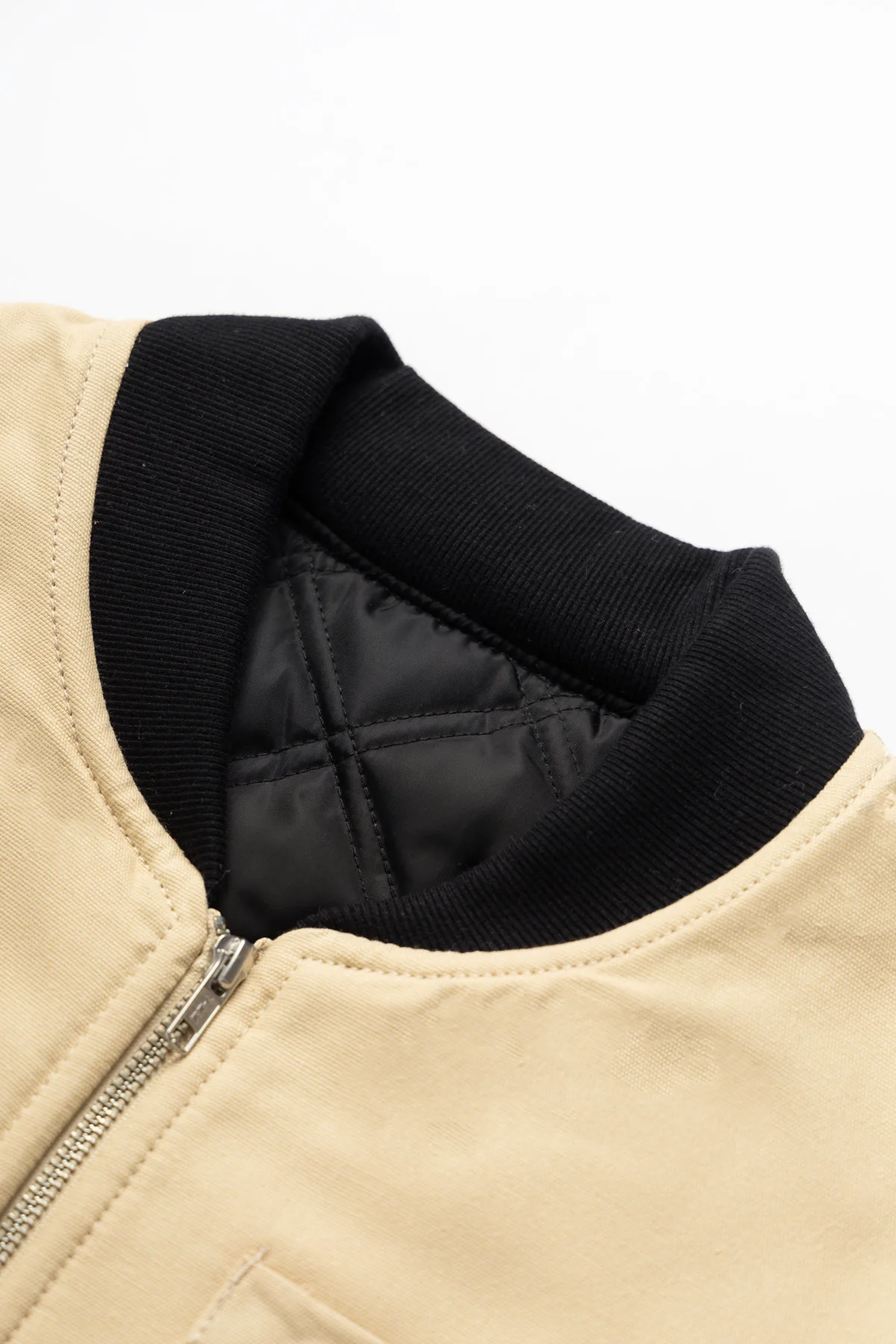 Service Works - Padded Work Vest Jacket - Pale Khaki - Image 4