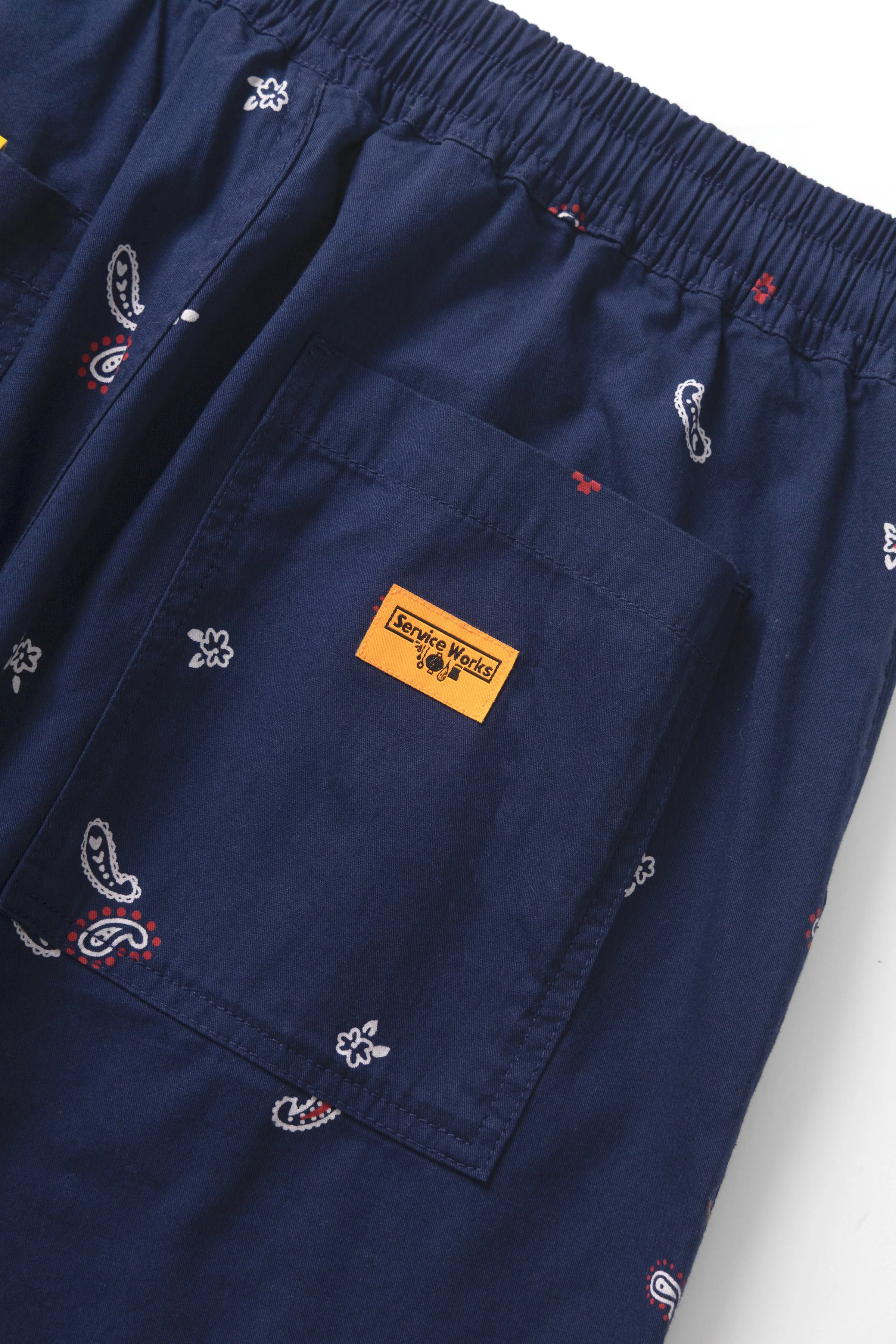 Service Works - Paisley Chef Pants - Royal - Image 5