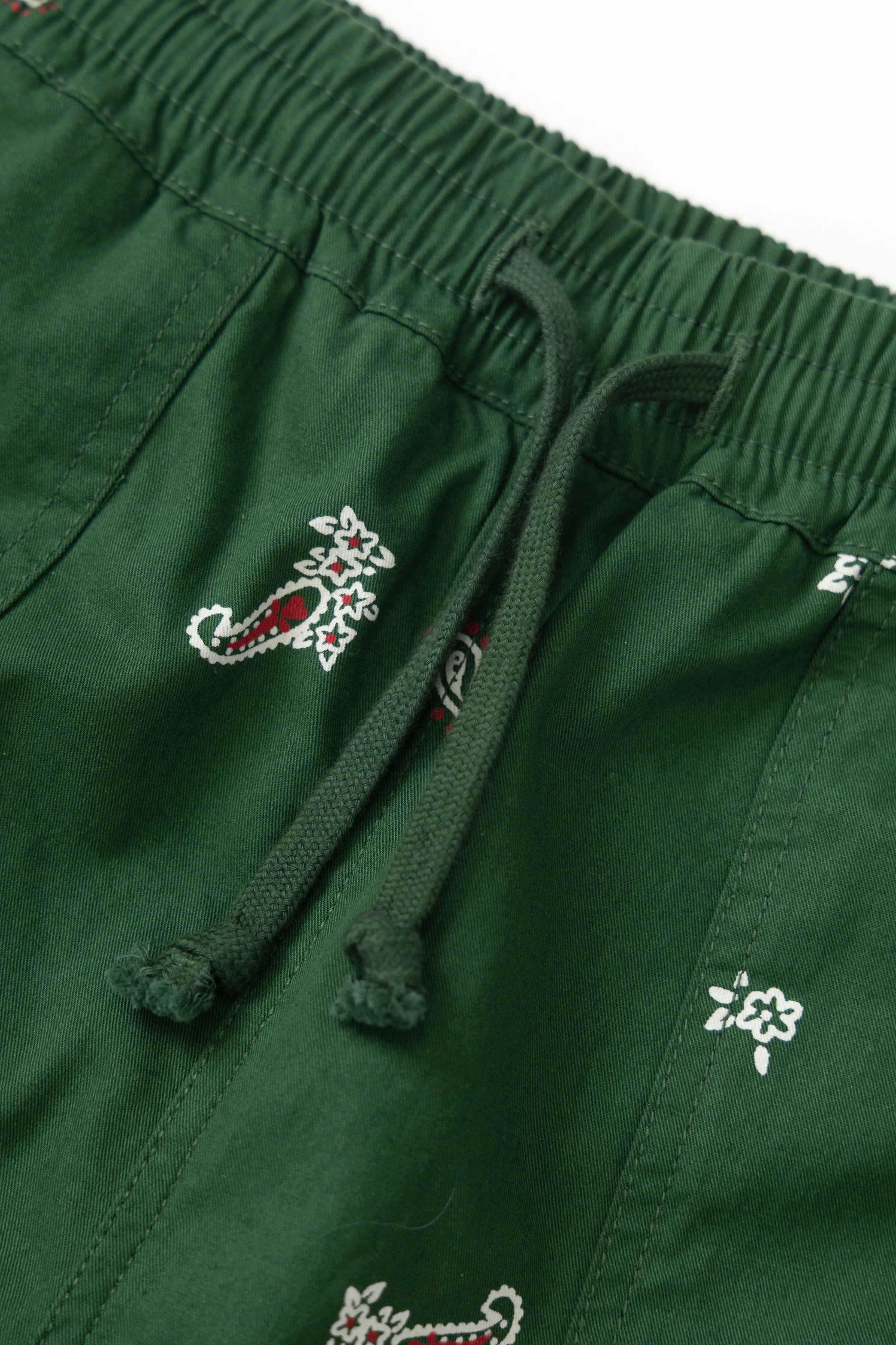 Service Works - Paisley Chef Shorts - Forest - Image 3