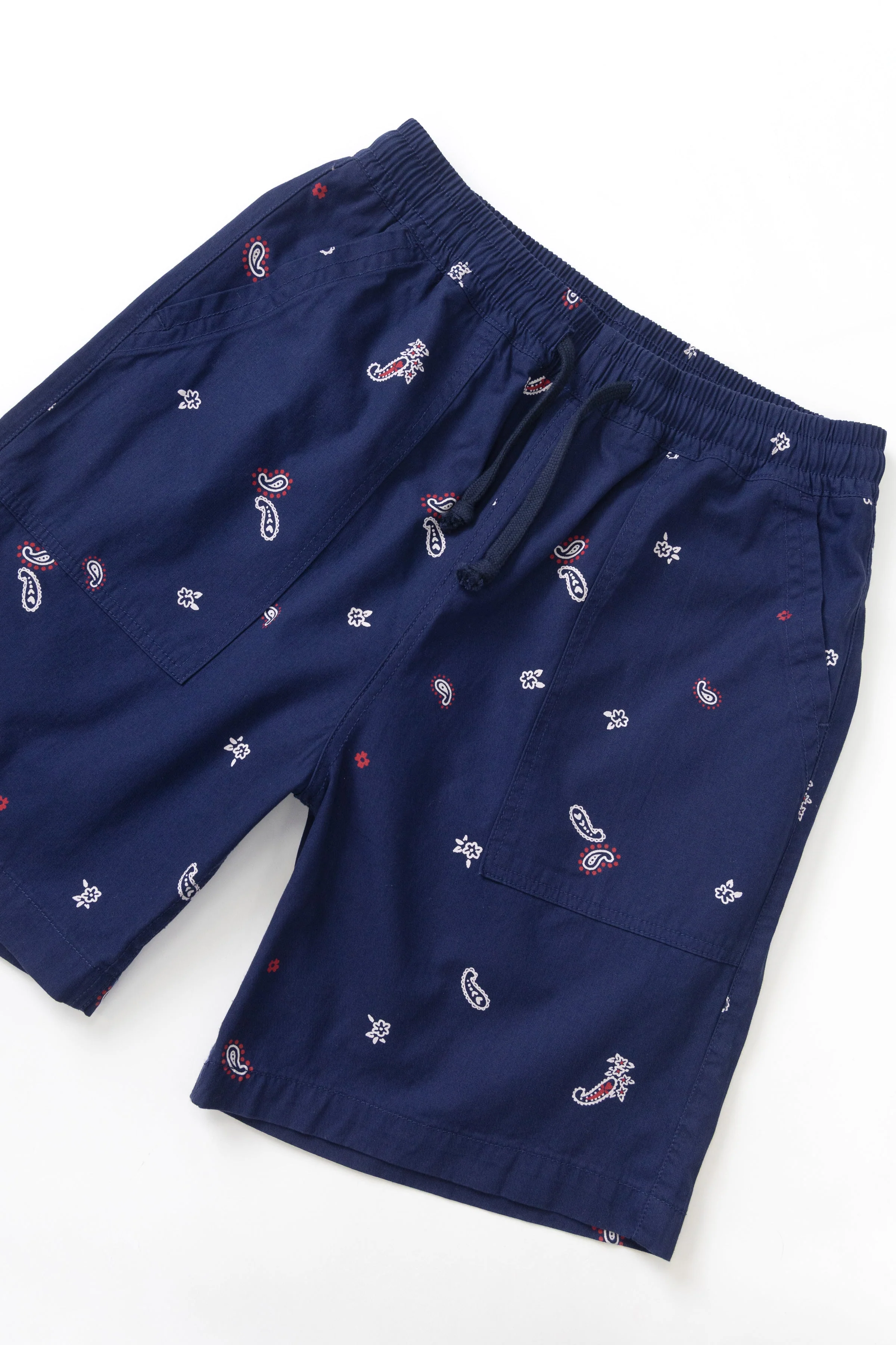 Service Works - Paisley Chef Shorts - Royal - Image 2