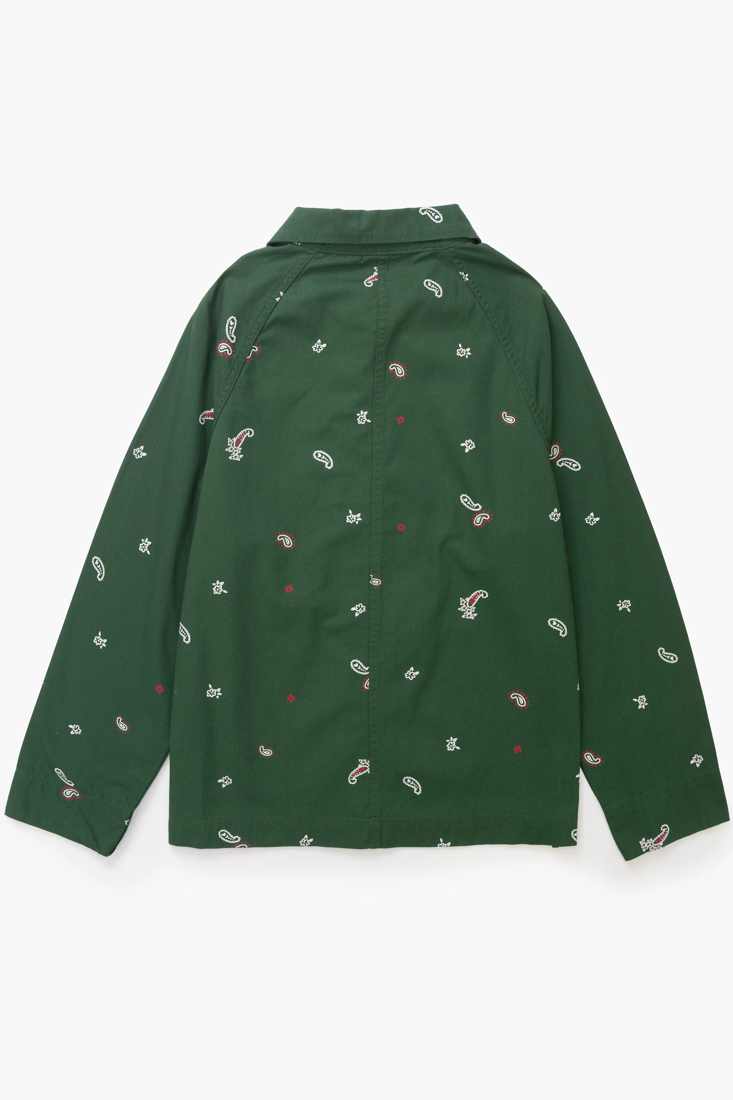 Service Works - Paisley Front Of House Jacket - Forest - Image 7
