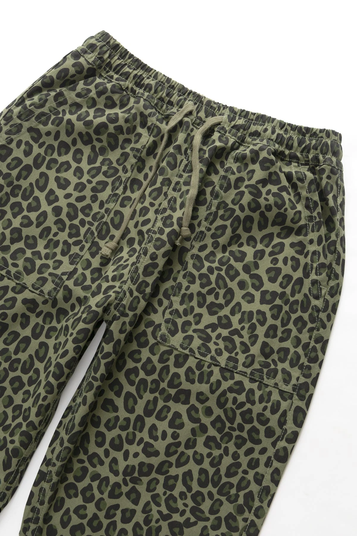 Service Works - Patterned Chef Pants - Green Leopard - Image 3