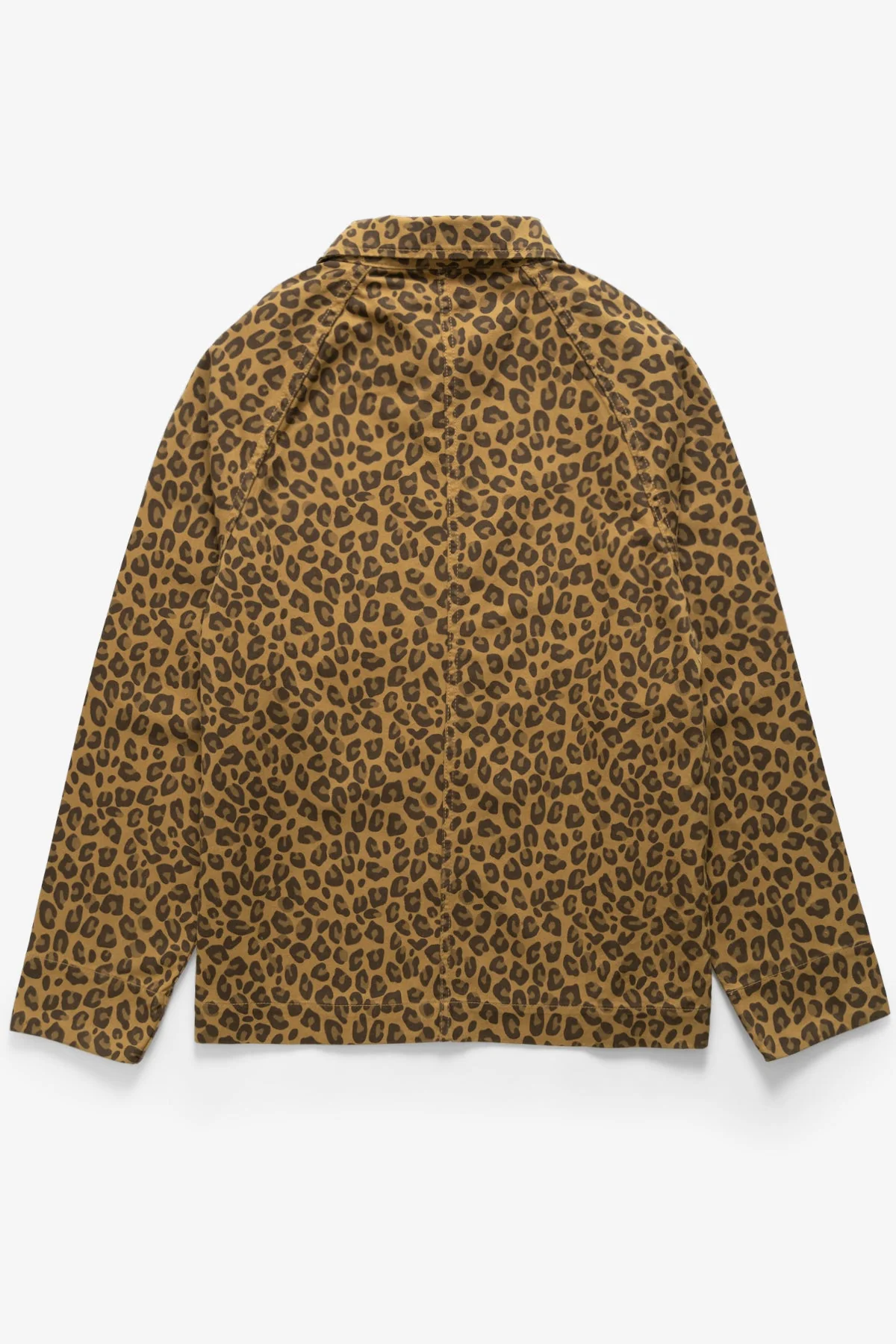 Service Works - Patterned Front Of House Jacket - Brown Leopard - Image 8