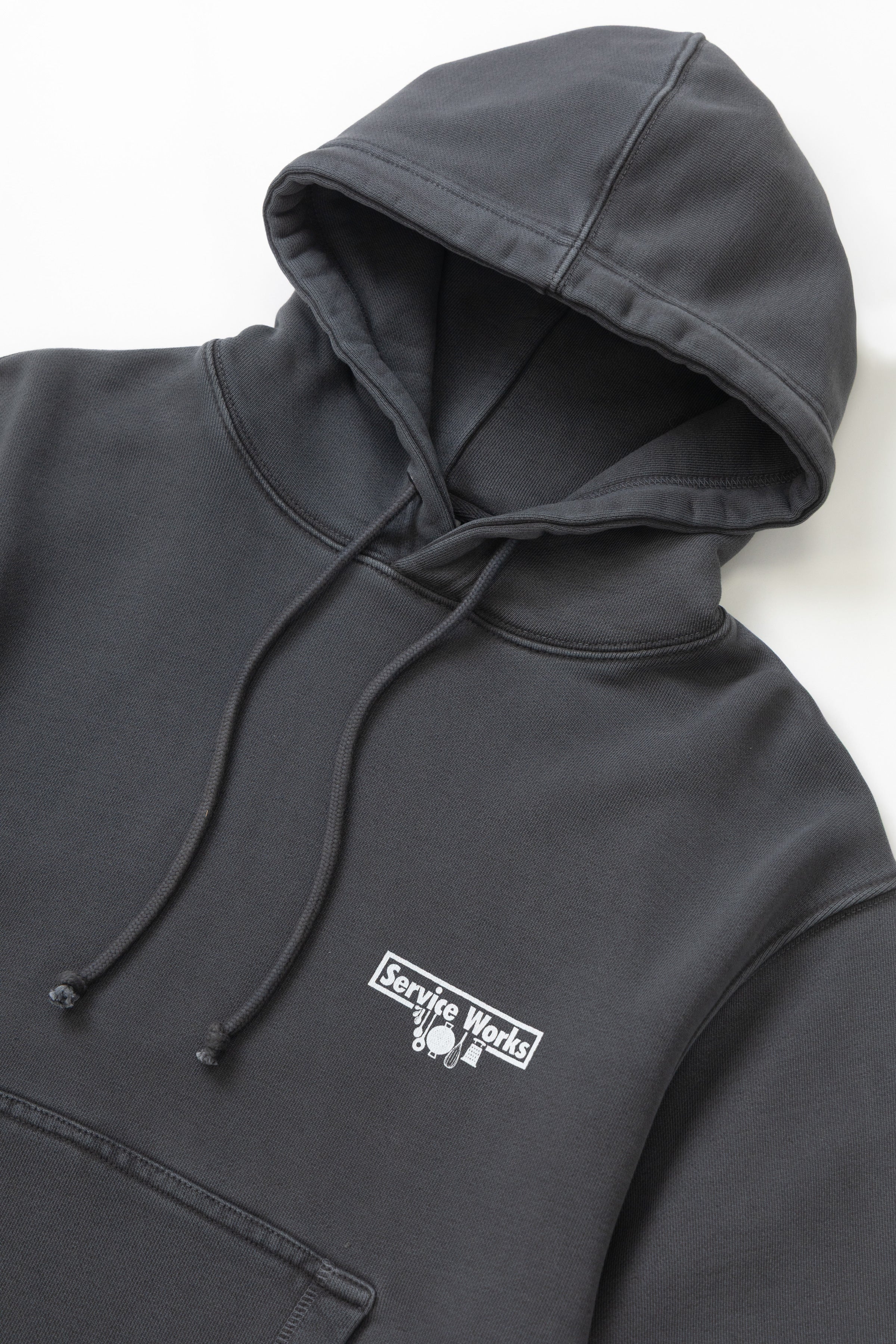 Service Works - Loopback Hoodie - Black - Image 3