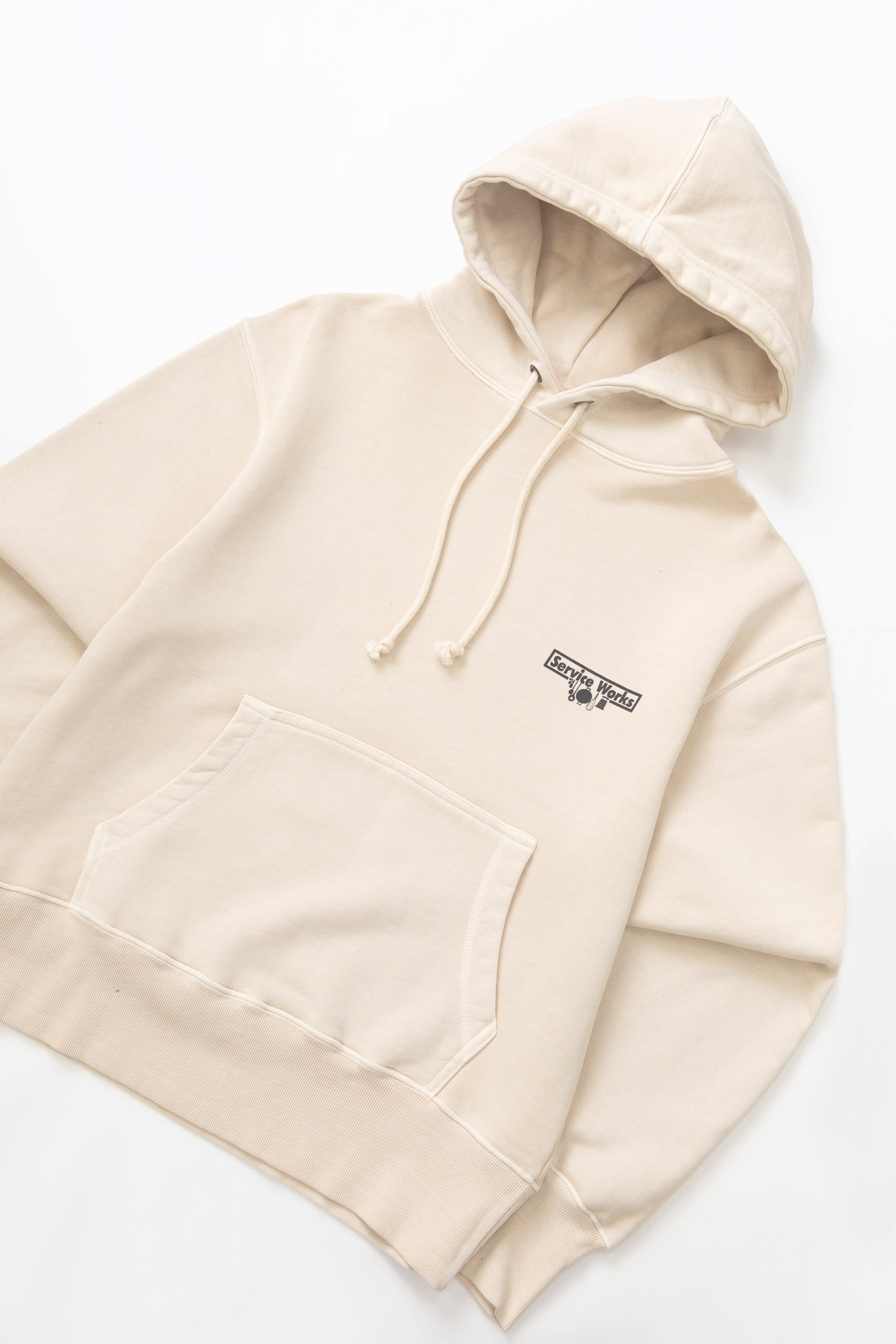 Service Works - Loopback Hoodie - Natural - Image 2