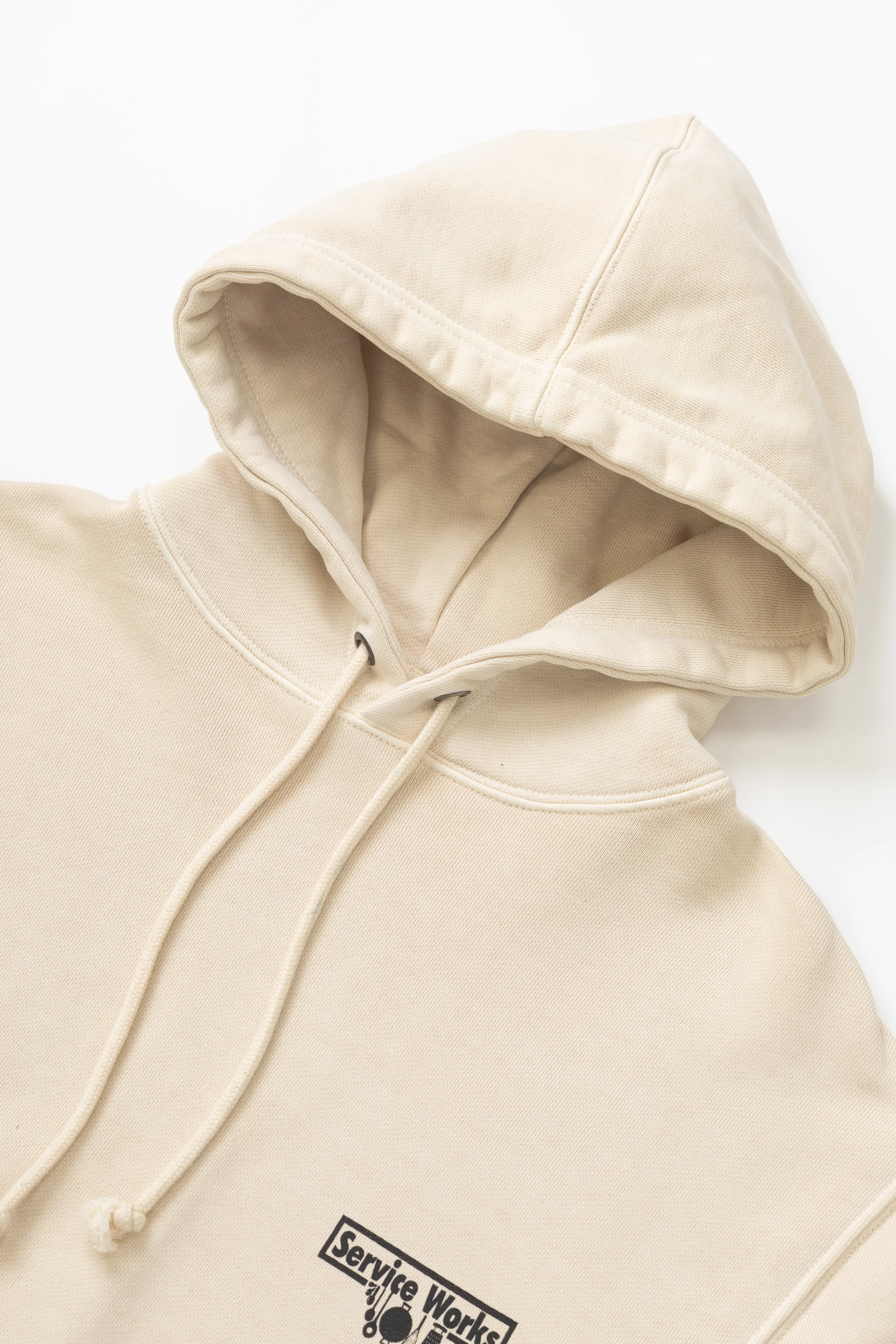 Service Works - Loopback Hoodie - Natural - Image 3