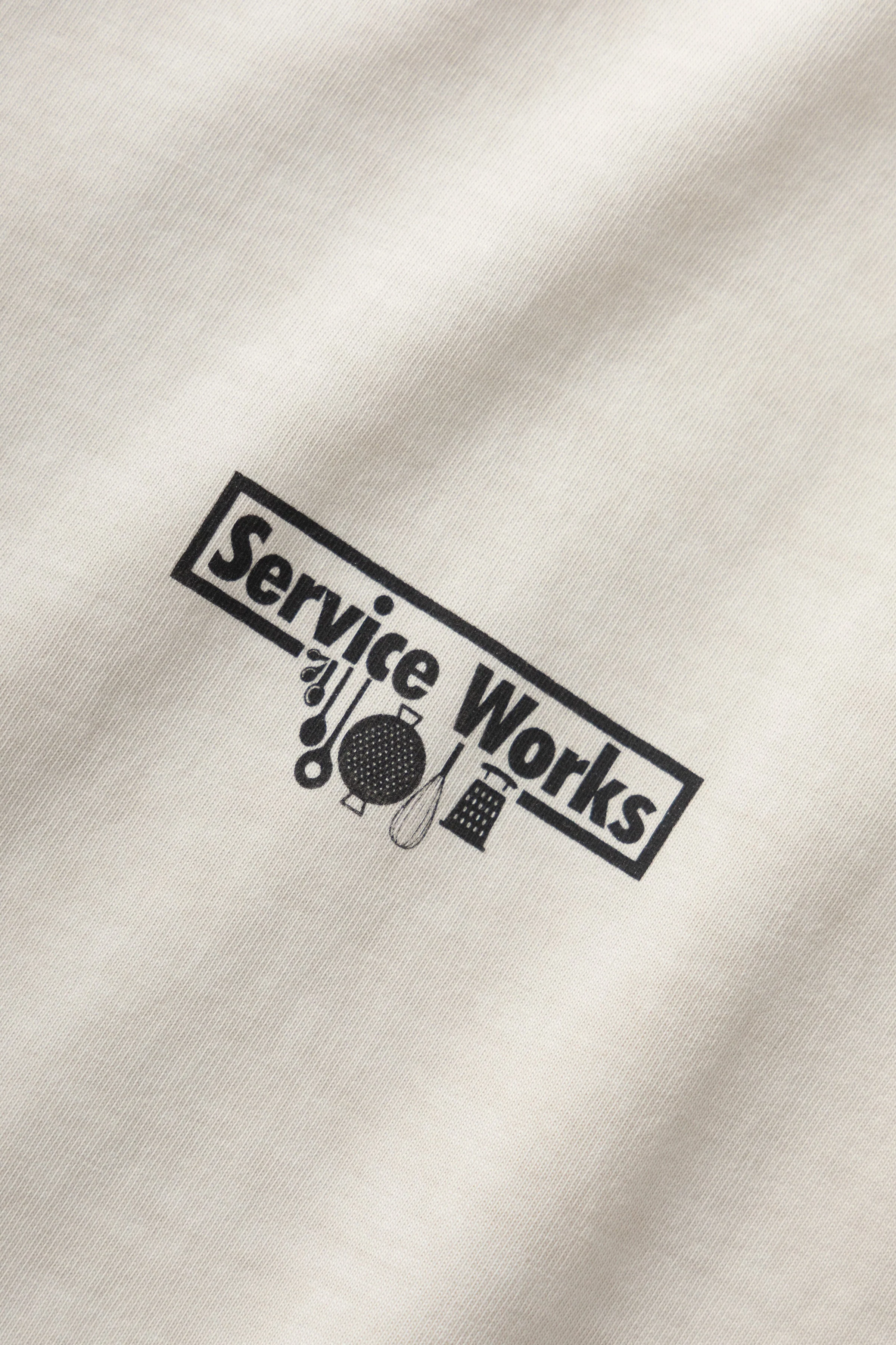 Service Works - Pigment Dyed Trademark Tee - Natural - Image 2