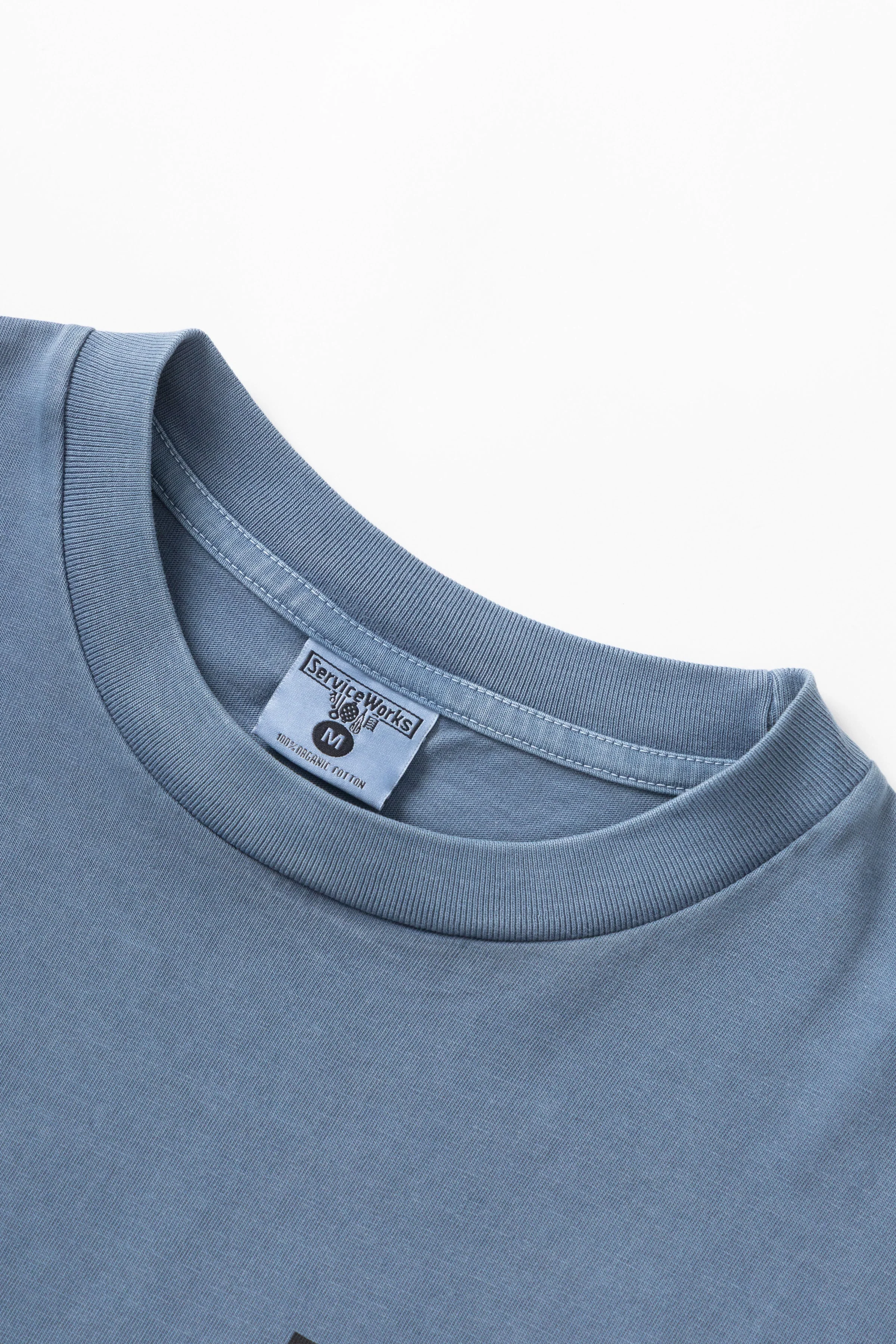 Service Works - Pigment Dyed Trademark Tee - Slate - Image 4