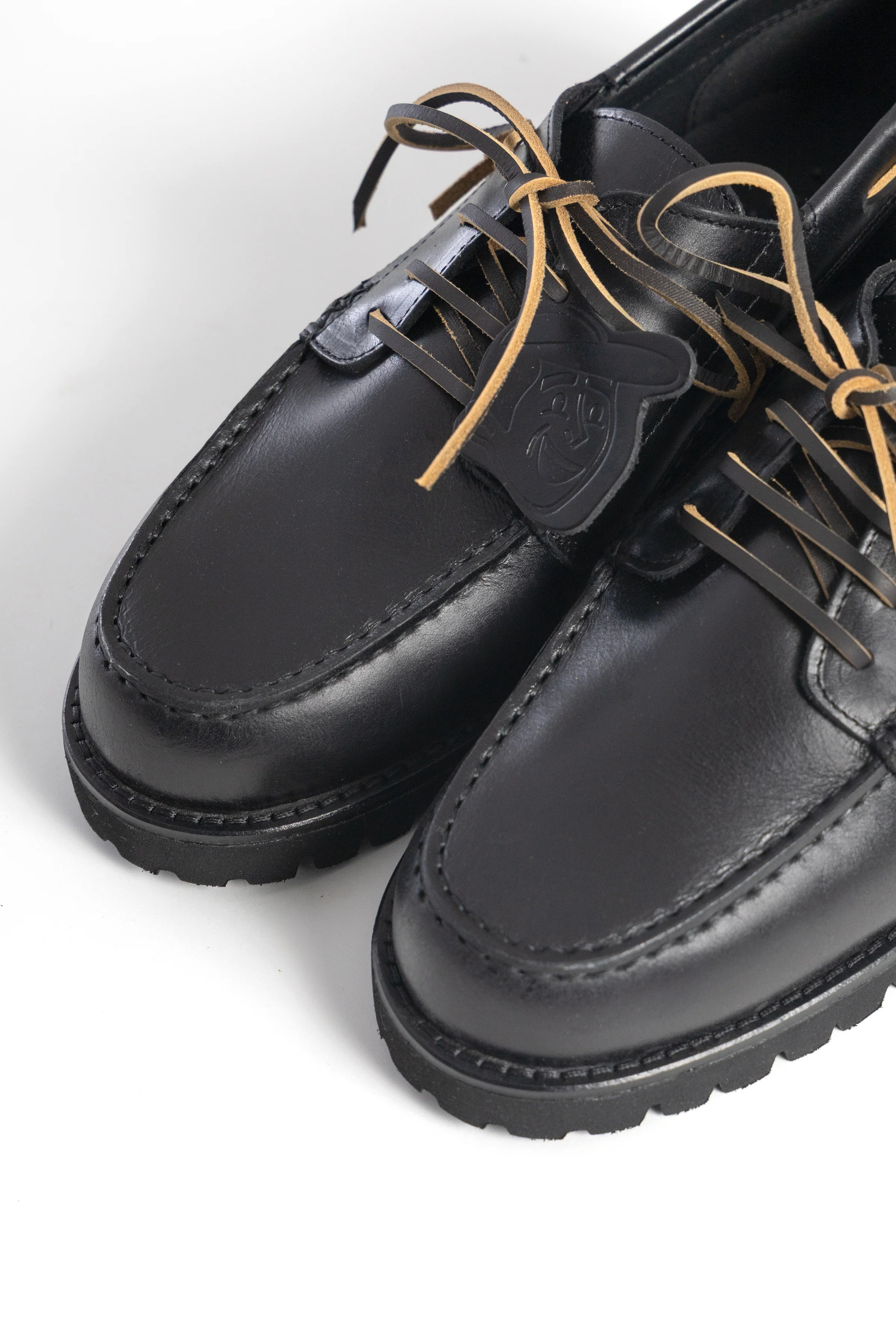 Pompeii - Bristol Boat Shoe - Black - Image 2