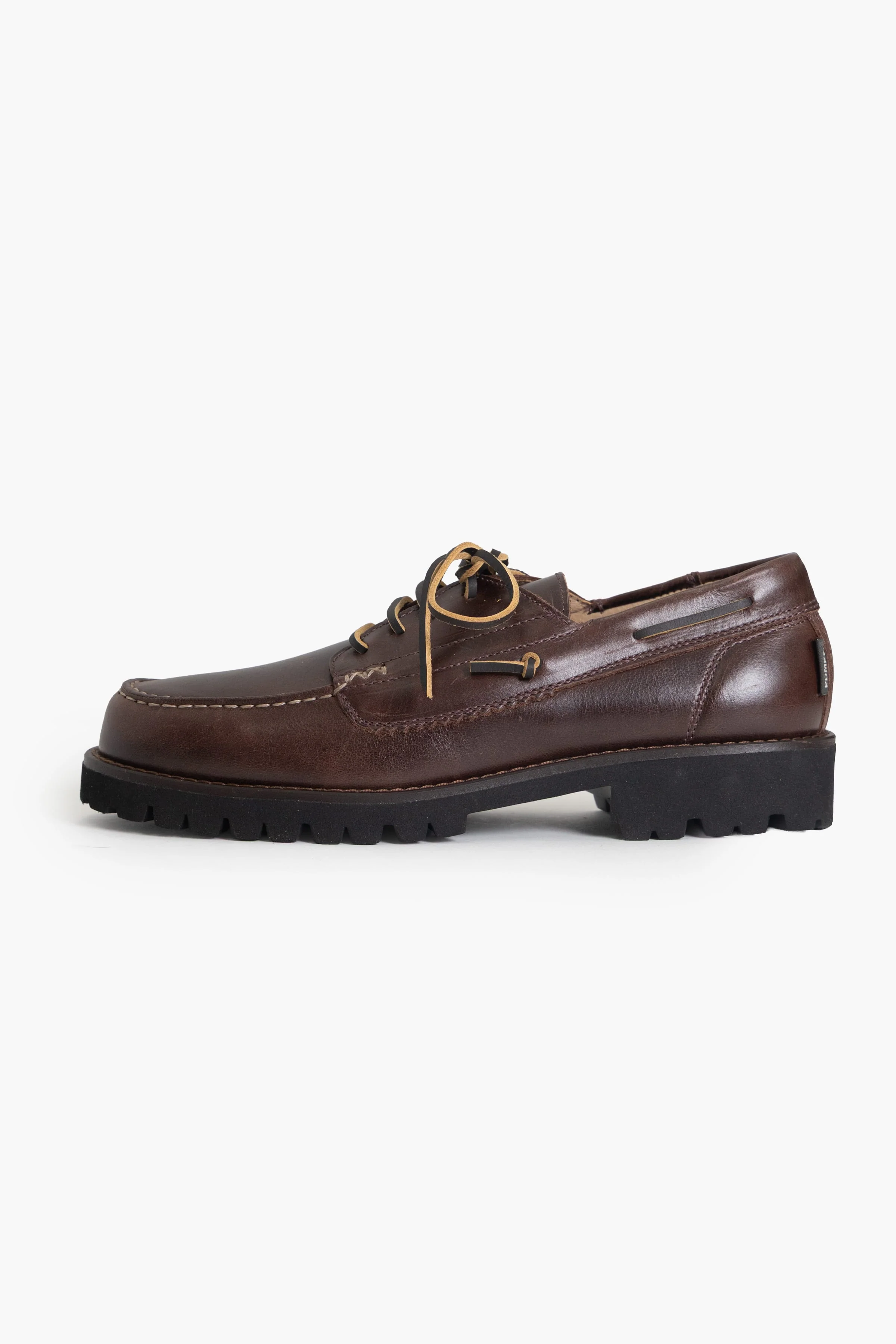 Pompeii - Bristol Boat Shoe - Brown - Image 7