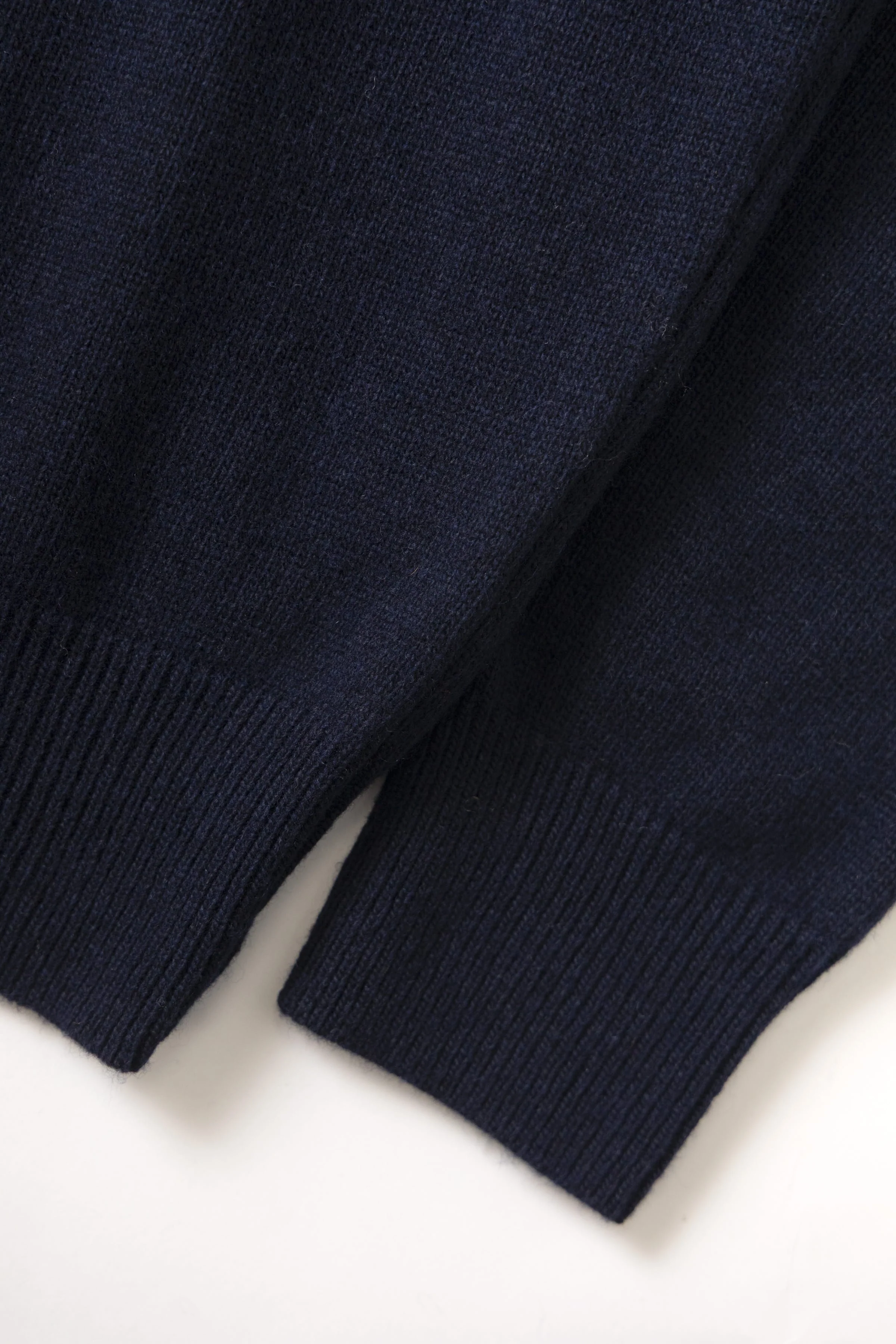 Pompeii - Equestrian Knit Sweater - Navy - Image 5