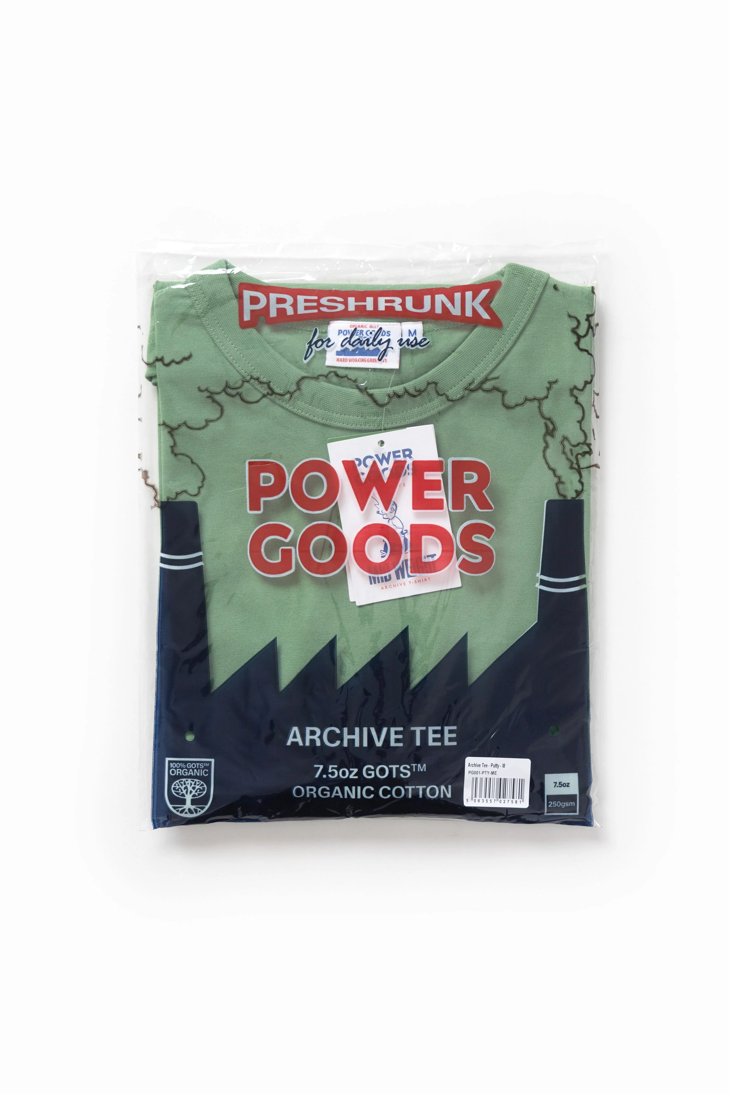 Power Goods - Archive T-Shirt - Pine - Image 6