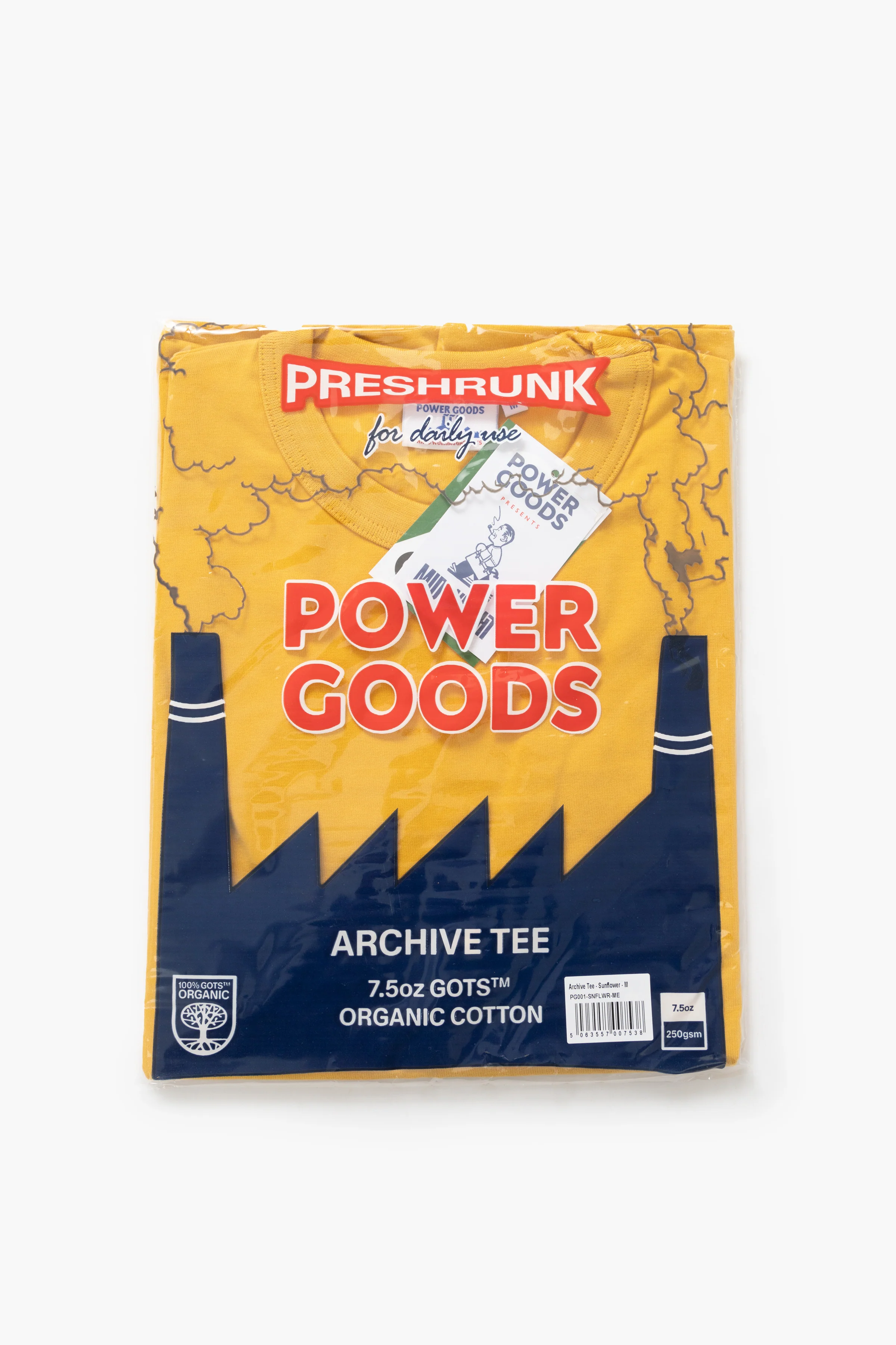 Power Goods - Archive T-Shirt - Sunflower - Image 7