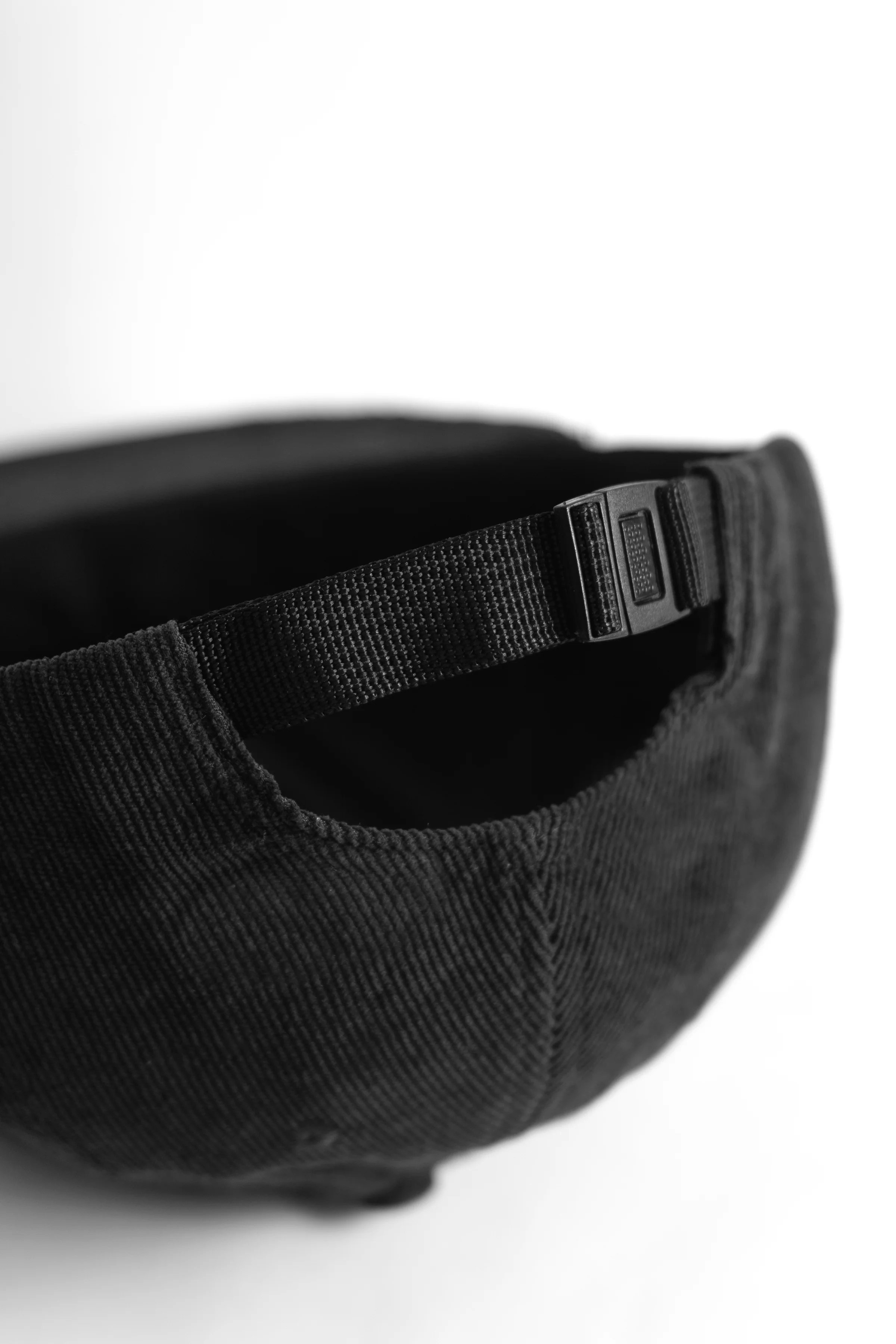 Power Goods - Corduroy 6-Panel Cap - Black - Image 3