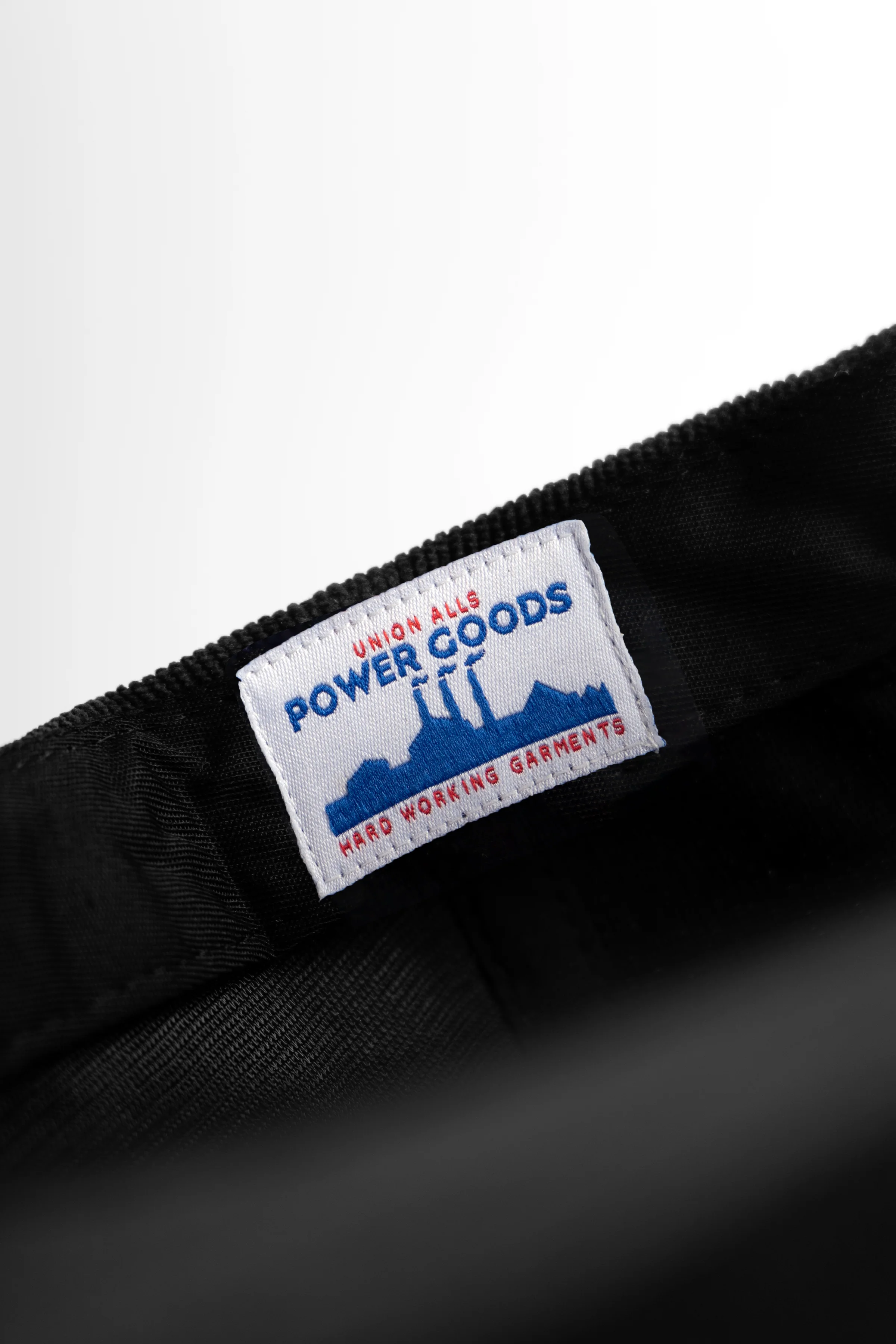 Power Goods - Corduroy 6-Panel Cap - Black - Image 4