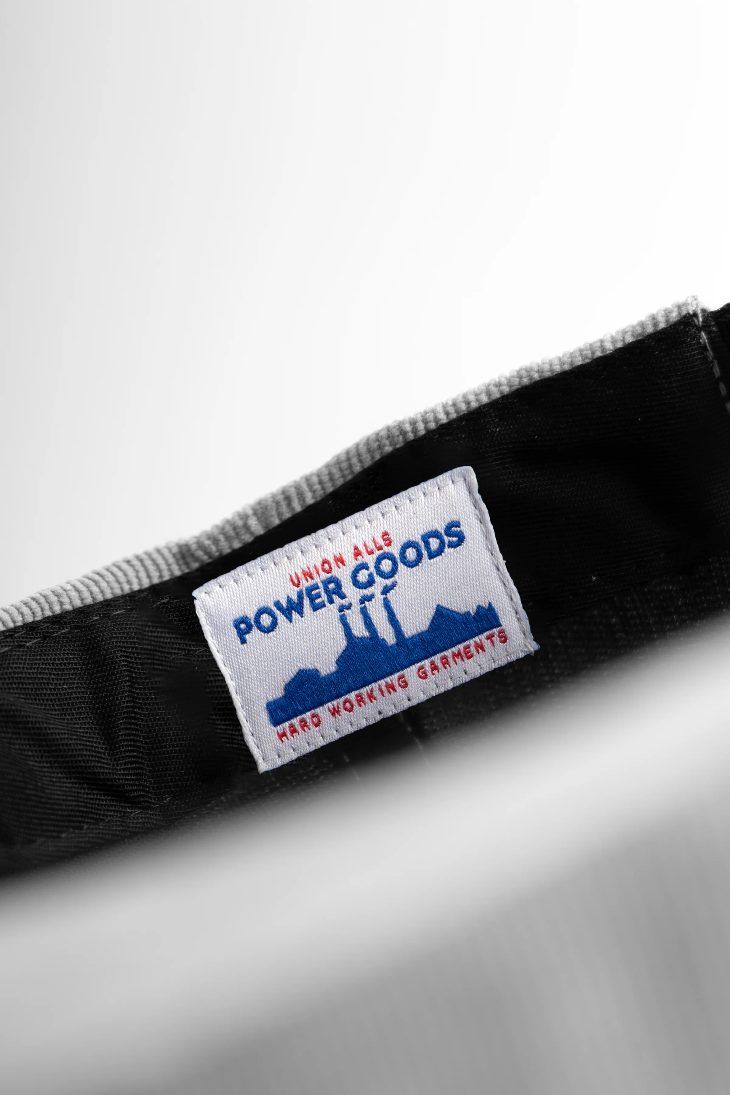 Power Goods - Corduroy 6-Panel Cap - Grey - Image 4