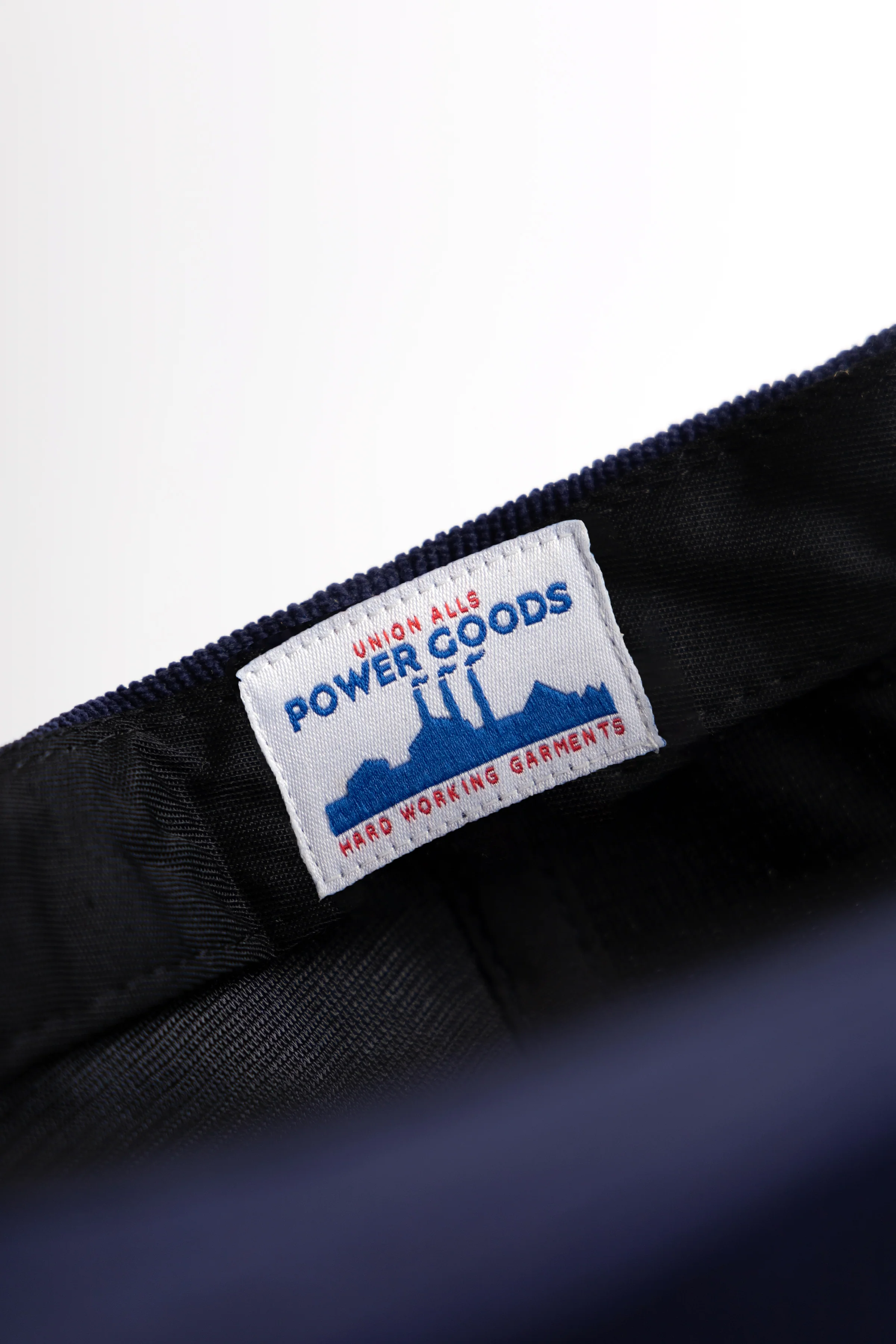 Power Goods - Corduroy 6-Panel Cap - Navy - Image 4