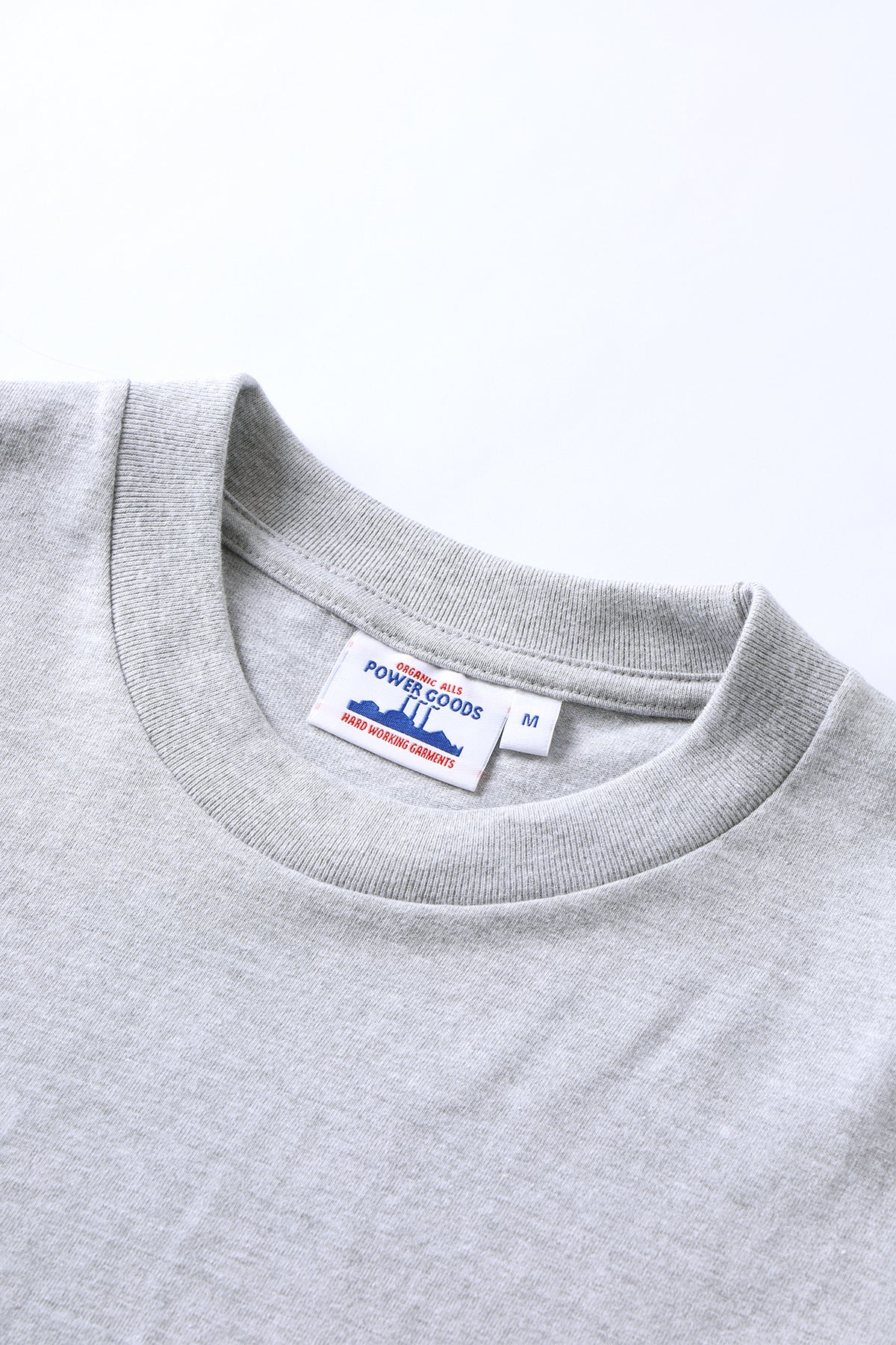 Power Goods - Everyday Tee - Heather Grey - Image 3