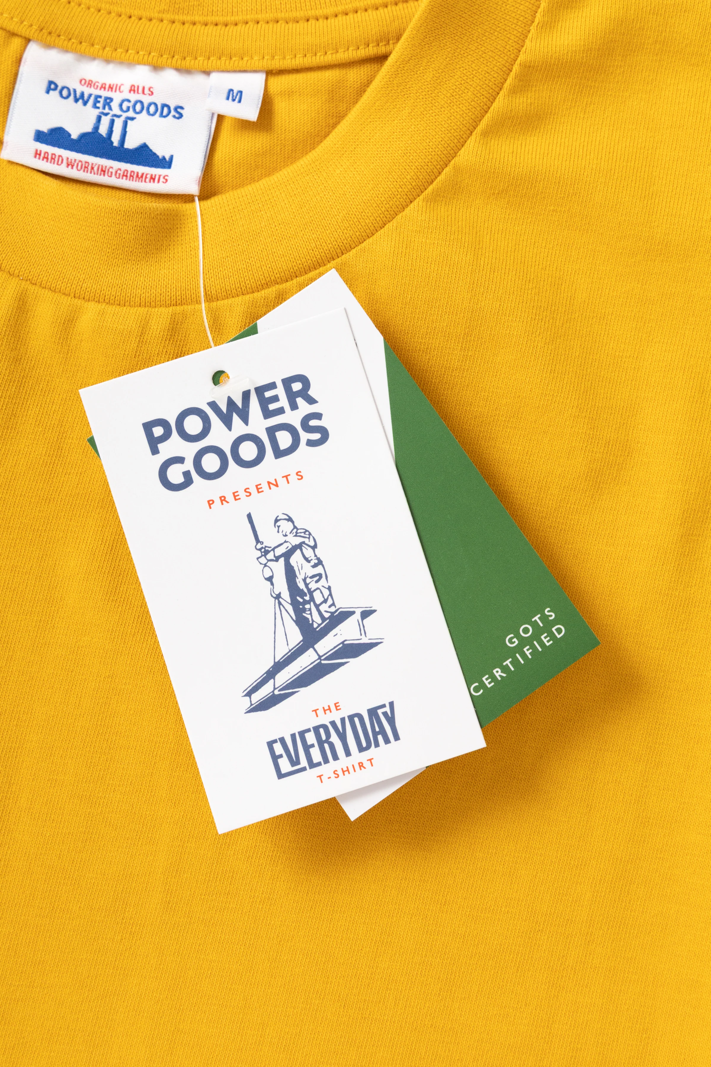 Power Goods - Everyday Tee - Sunflower - Image 2