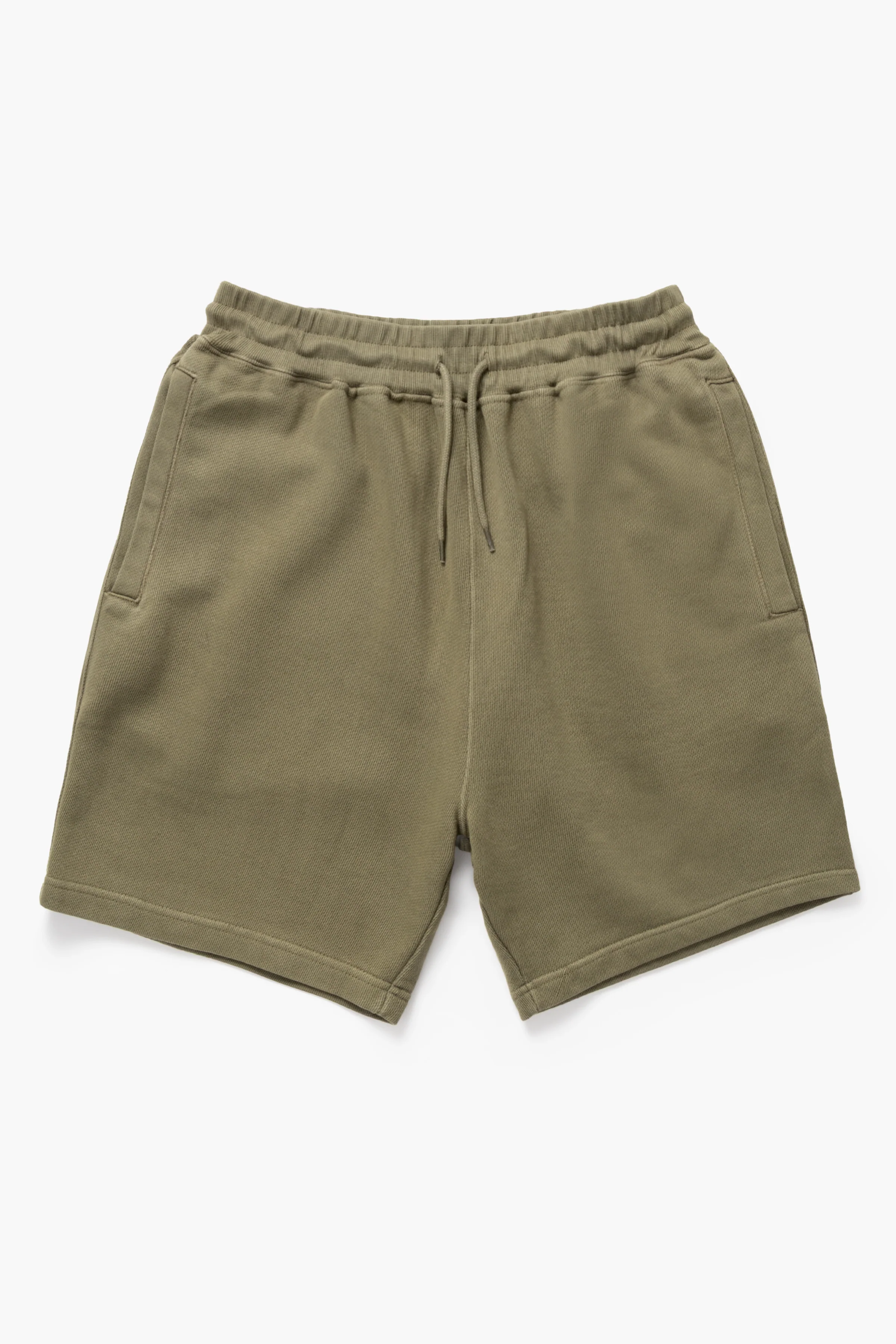 Power Goods - Loopback Sweat Shorts - Olive