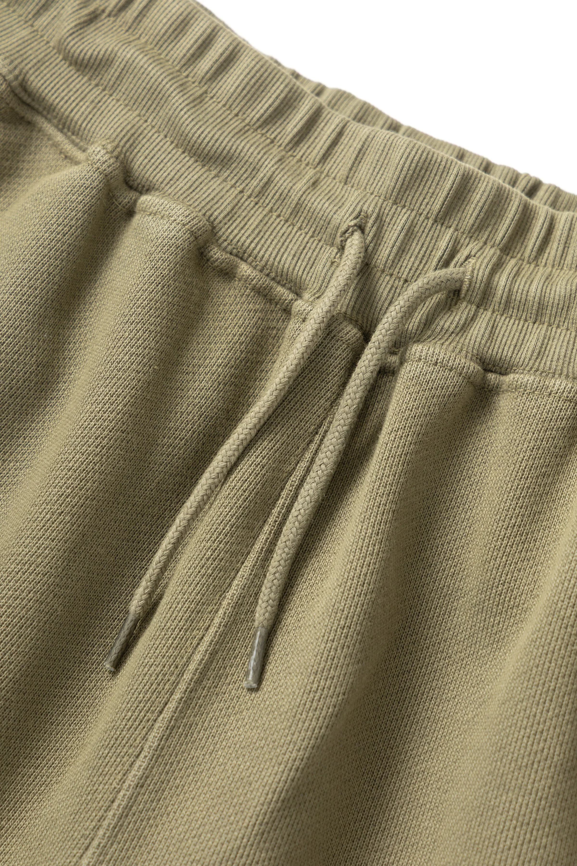Power Goods - Loopback Sweat Shorts - Olive - Image 4