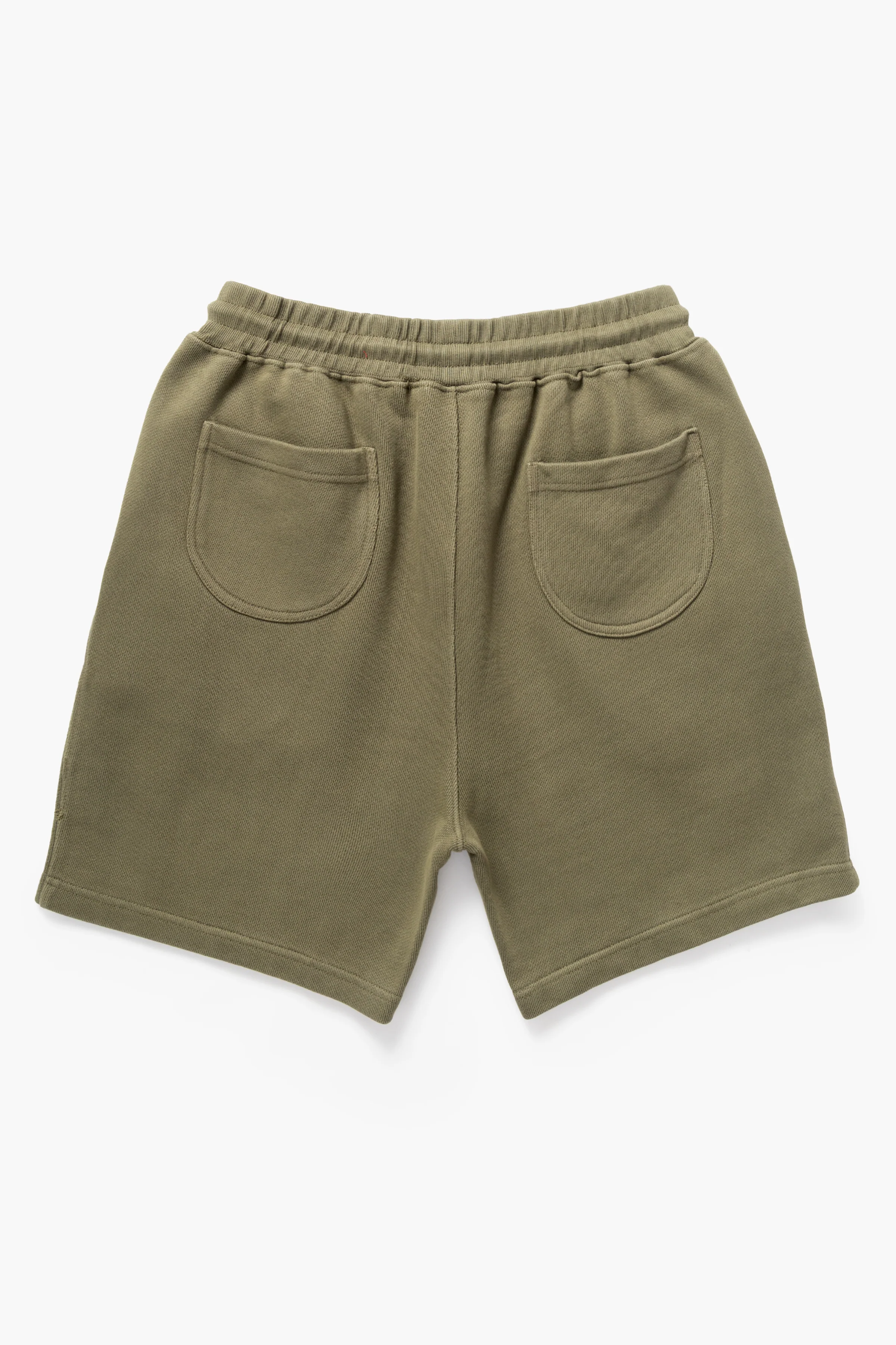 Power Goods - Loopback Sweat Shorts - Olive - Image 5