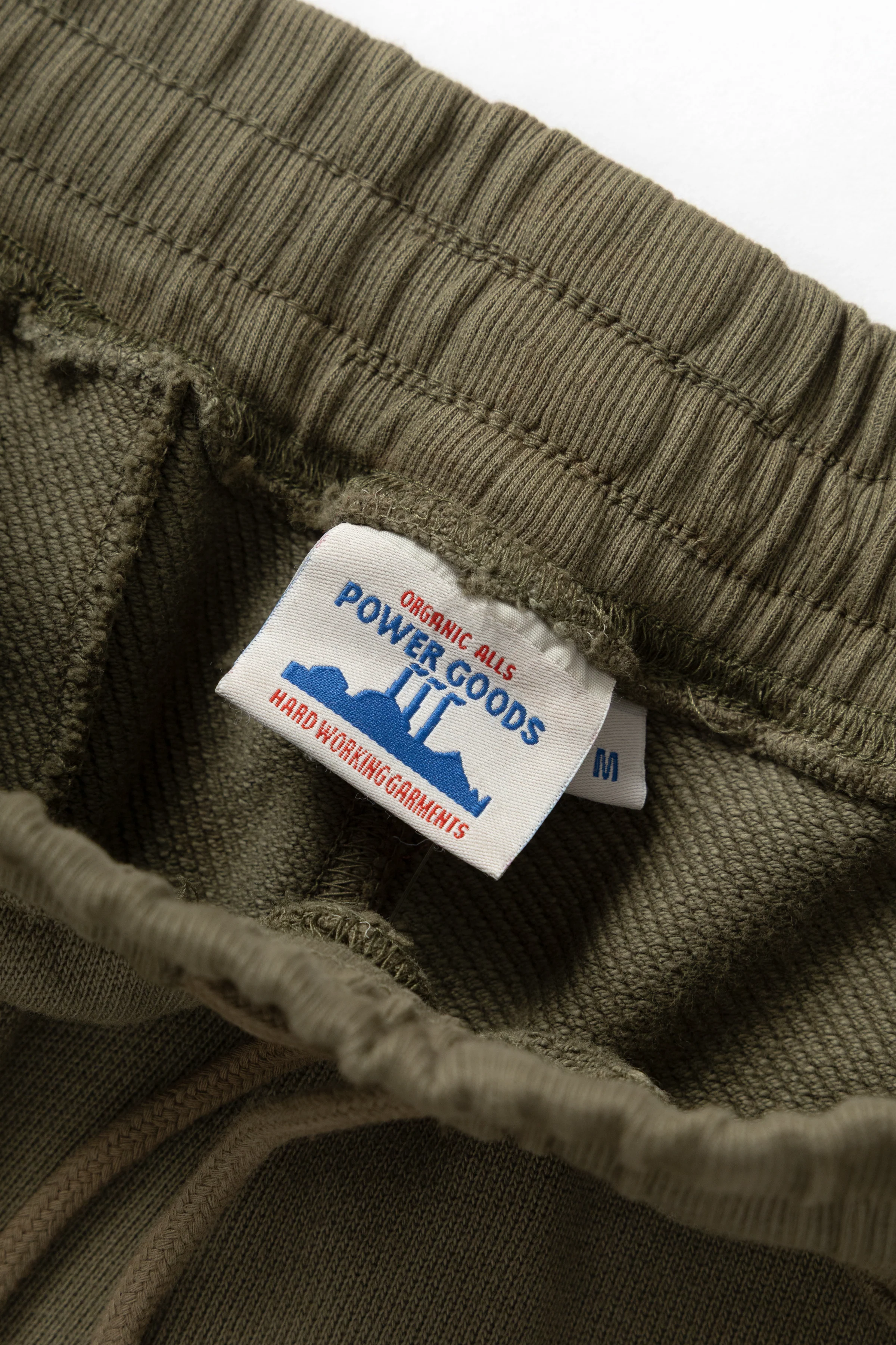 Power Goods - Loopback Sweat Shorts - Olive - Image 7
