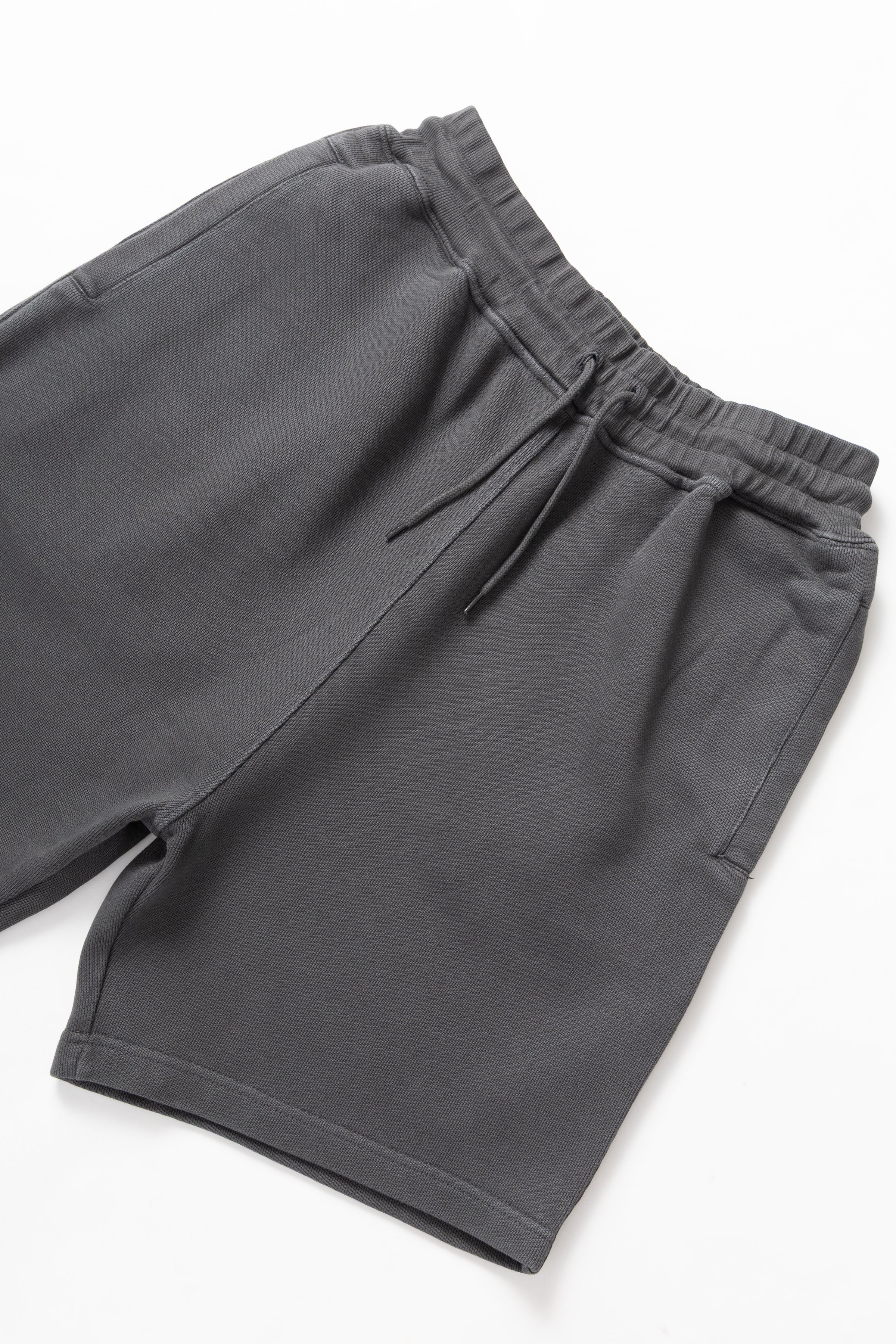 Power Goods - Loopback Sweat Shorts - Washed Black - Image 3