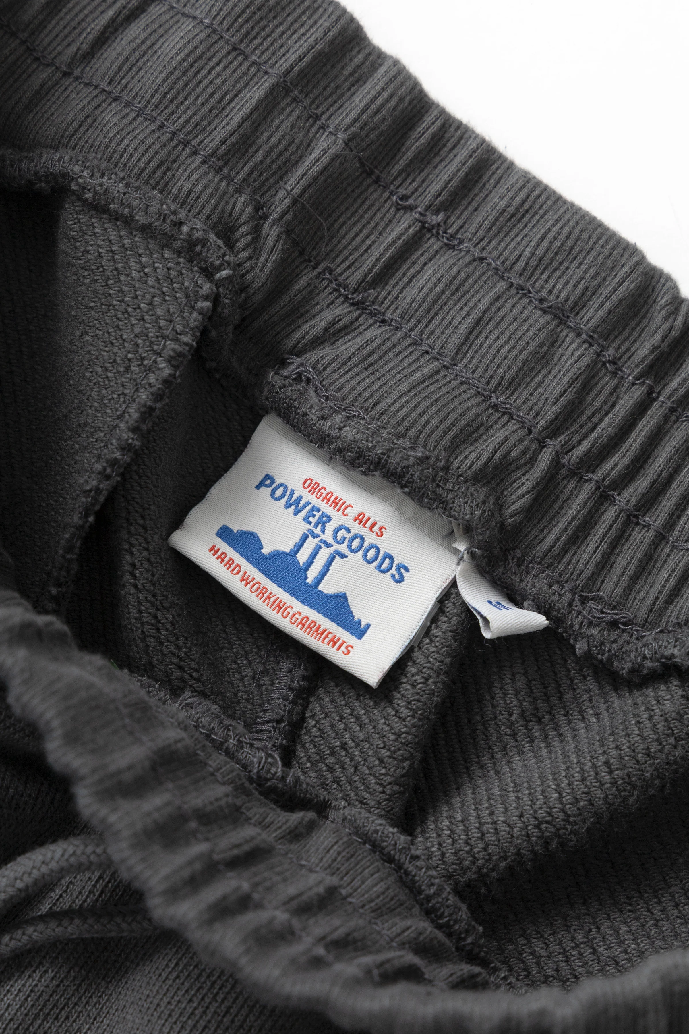Power Goods - Loopback Sweat Shorts - Washed Black - Image 7