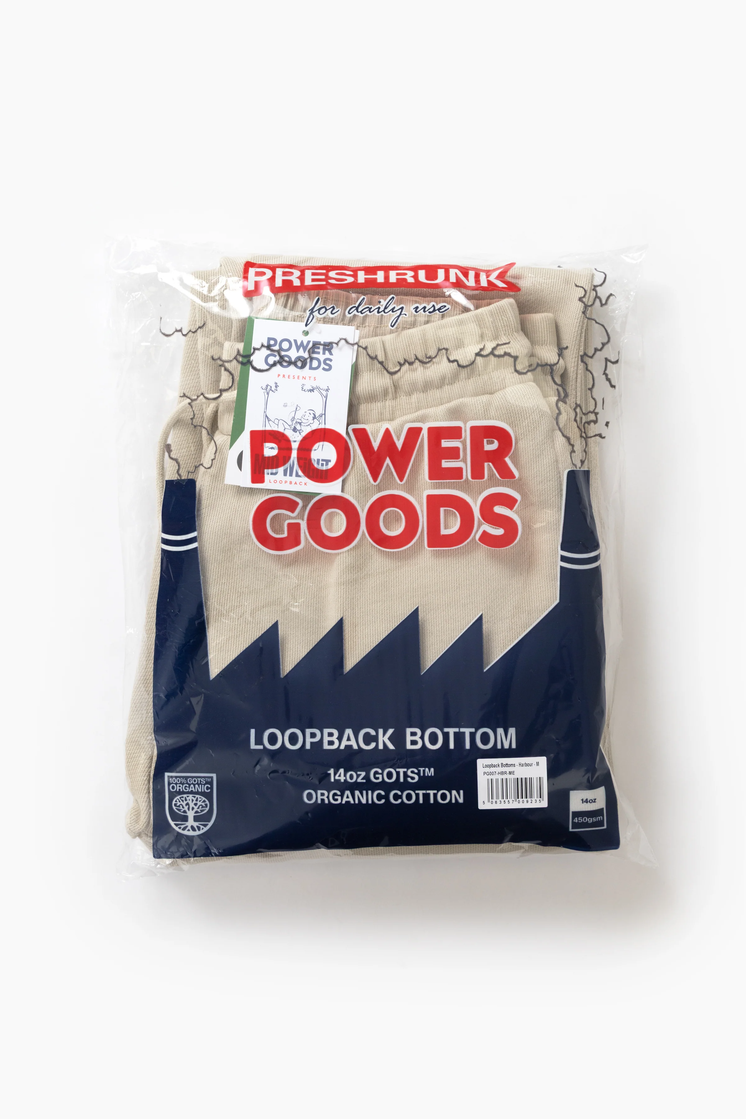 Power Goods - Loopback Sweatpants - Bone - Image 8