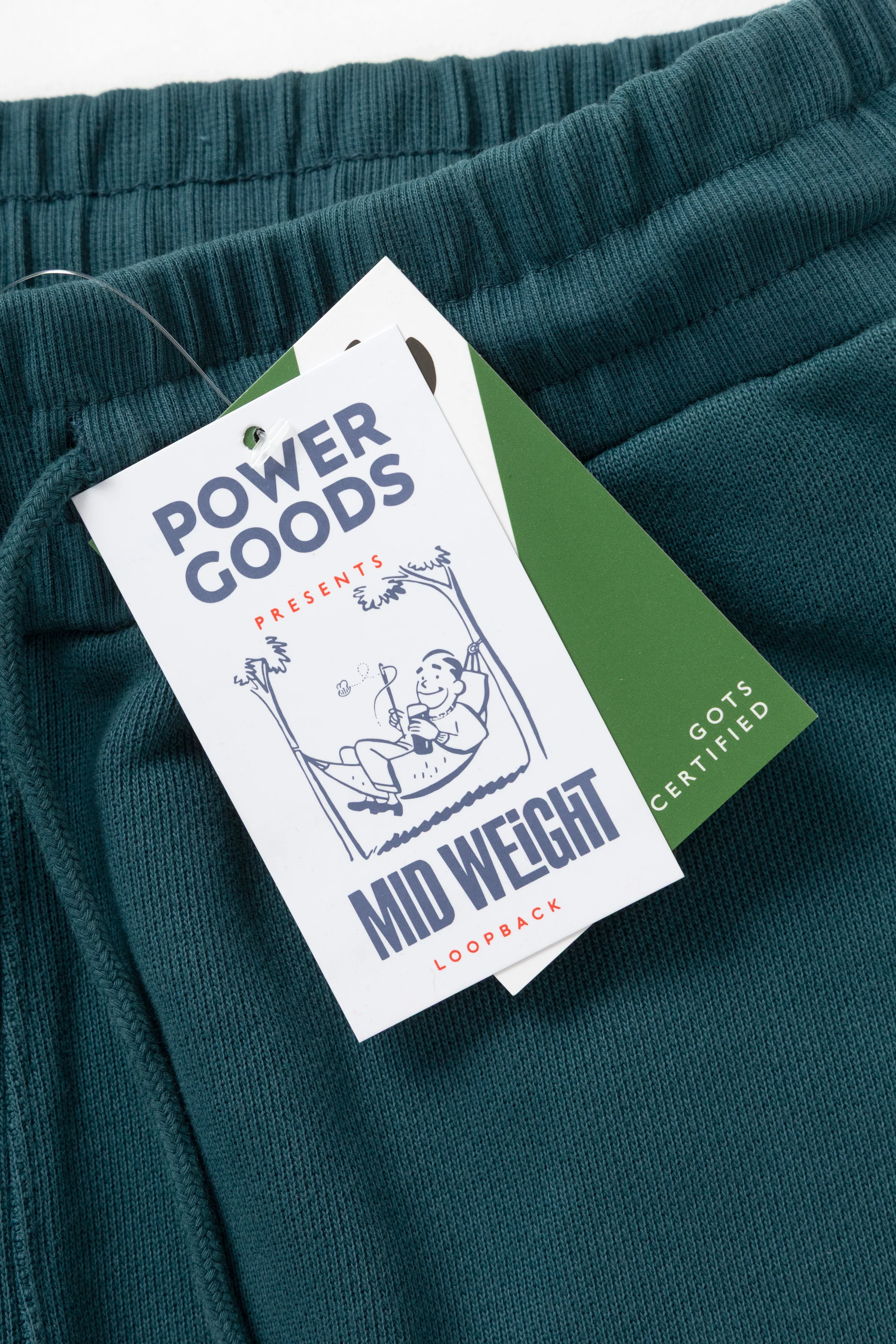 Power Goods - Loopback Sweatpants - Harbour - Image 2