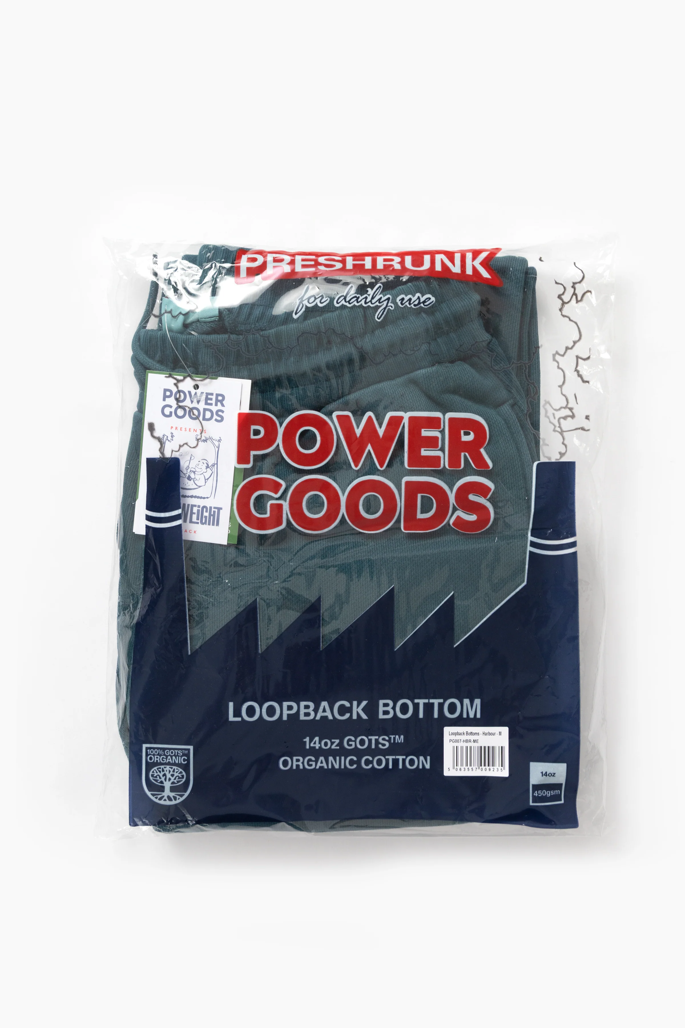 Power Goods - Loopback Sweatpants - Harbour - Image 8