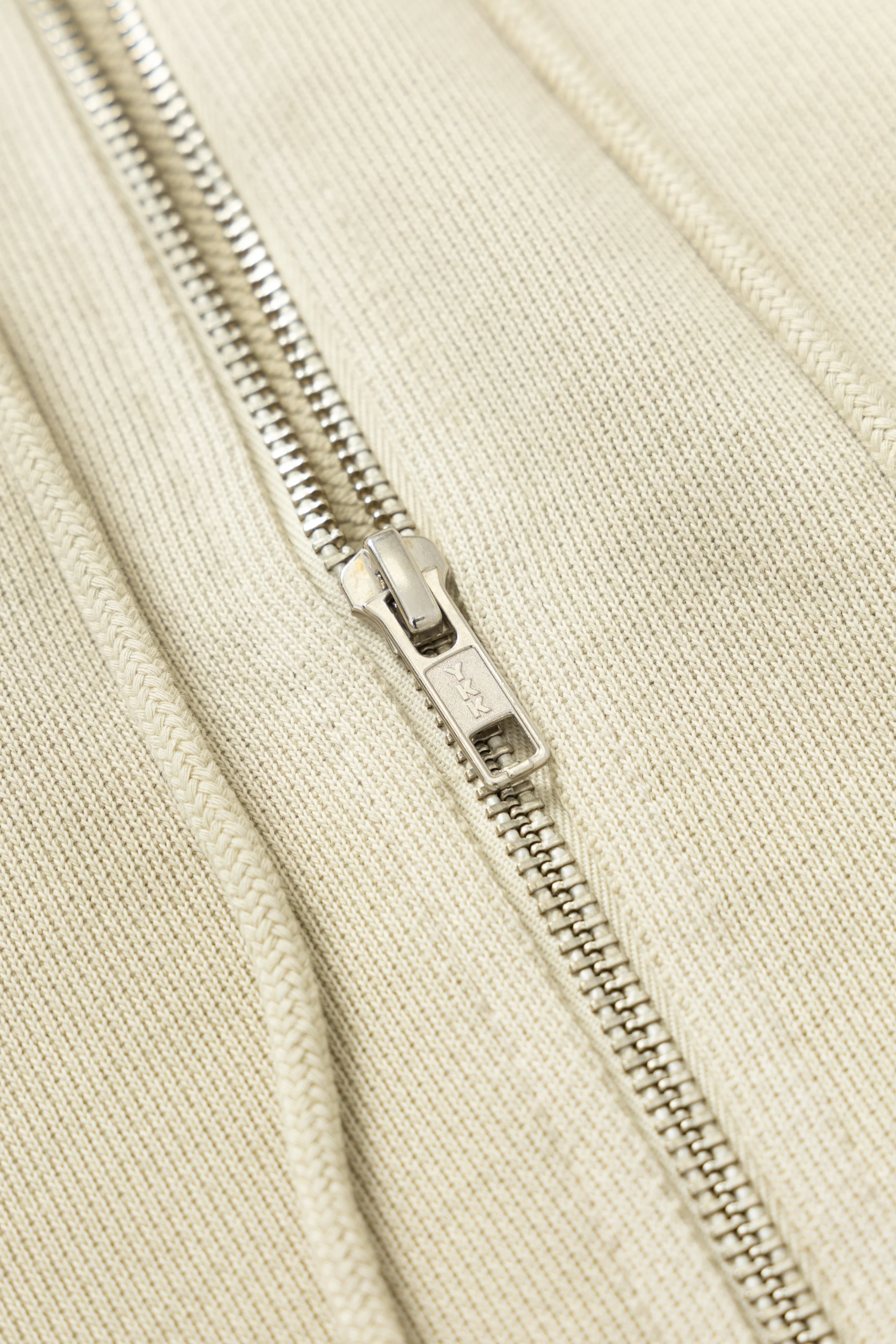 Power Goods - Loopback Zip Hoodie - Bone - Image 6