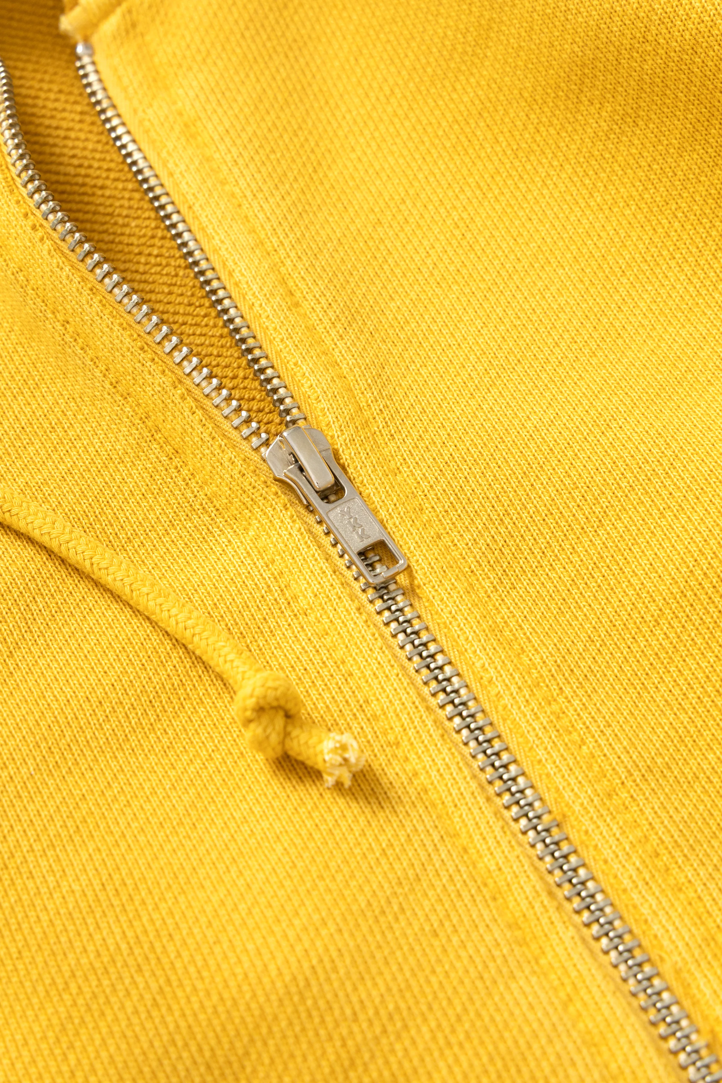 Power Goods - Loopback Zip Hoodie - Sunflower - Image 7