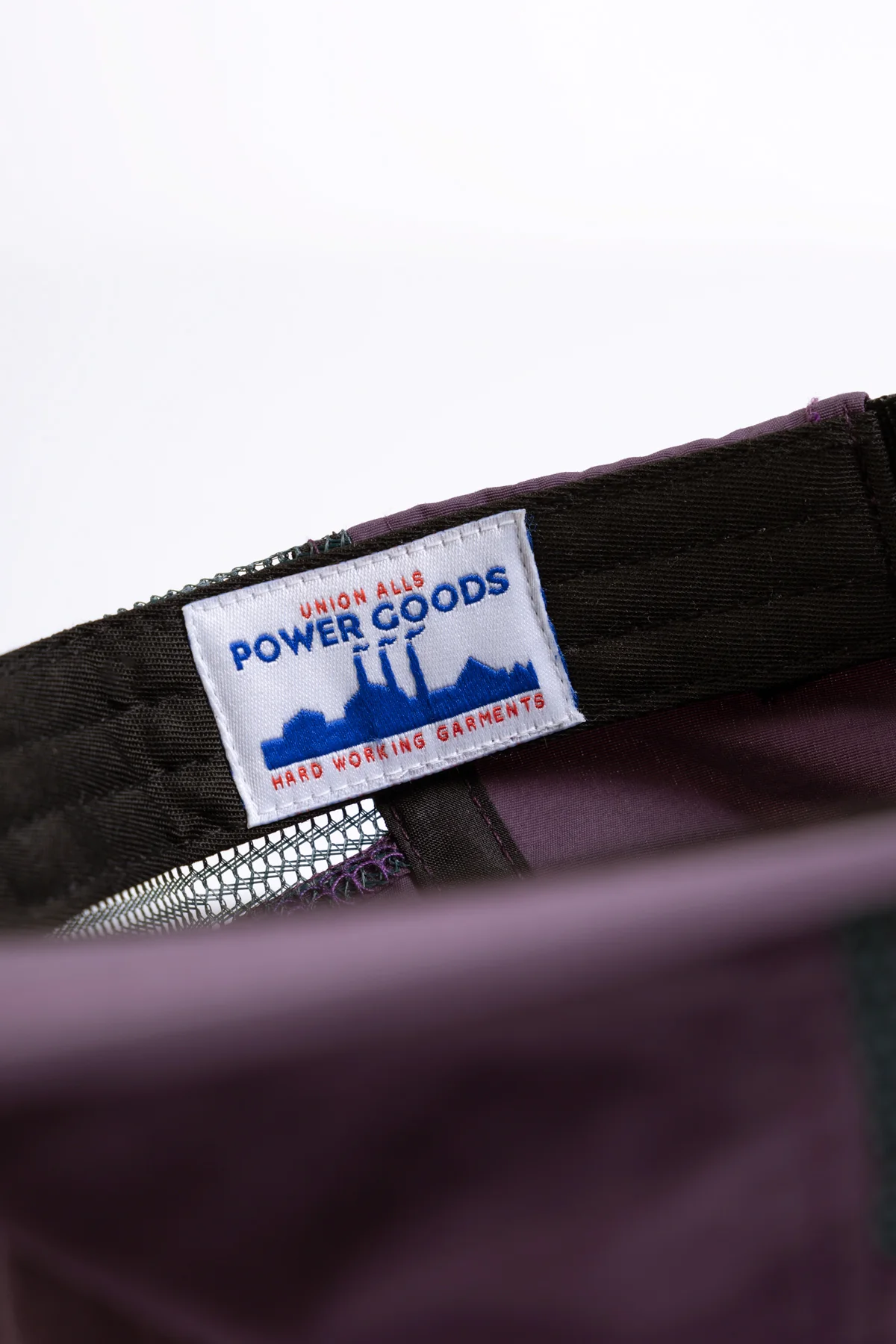Power Goods - Perfect Nylon 6 Panel Mesh Cap - Purple - Image 5