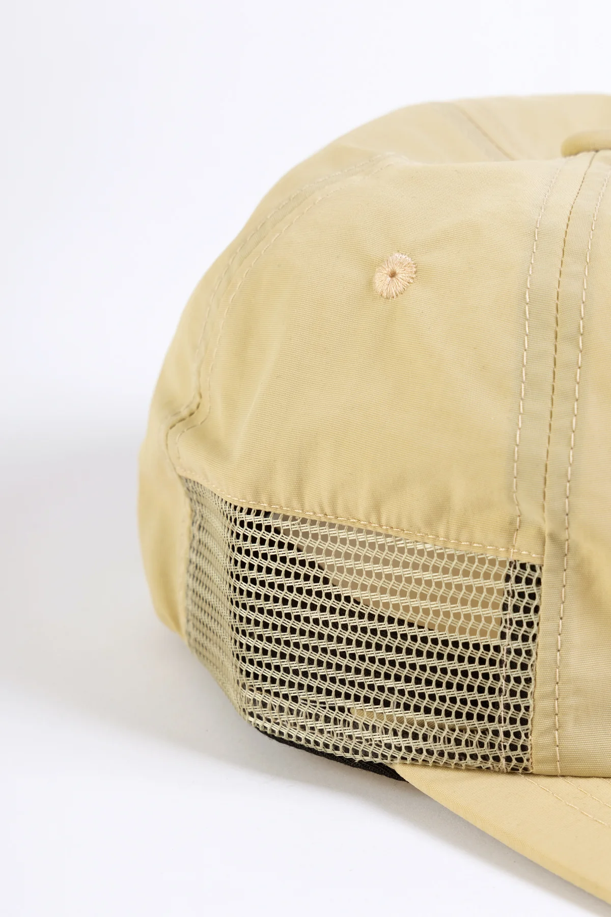 Power Goods - Perfect Nylon 6 Panel Mesh Cap - Tan - Image 5