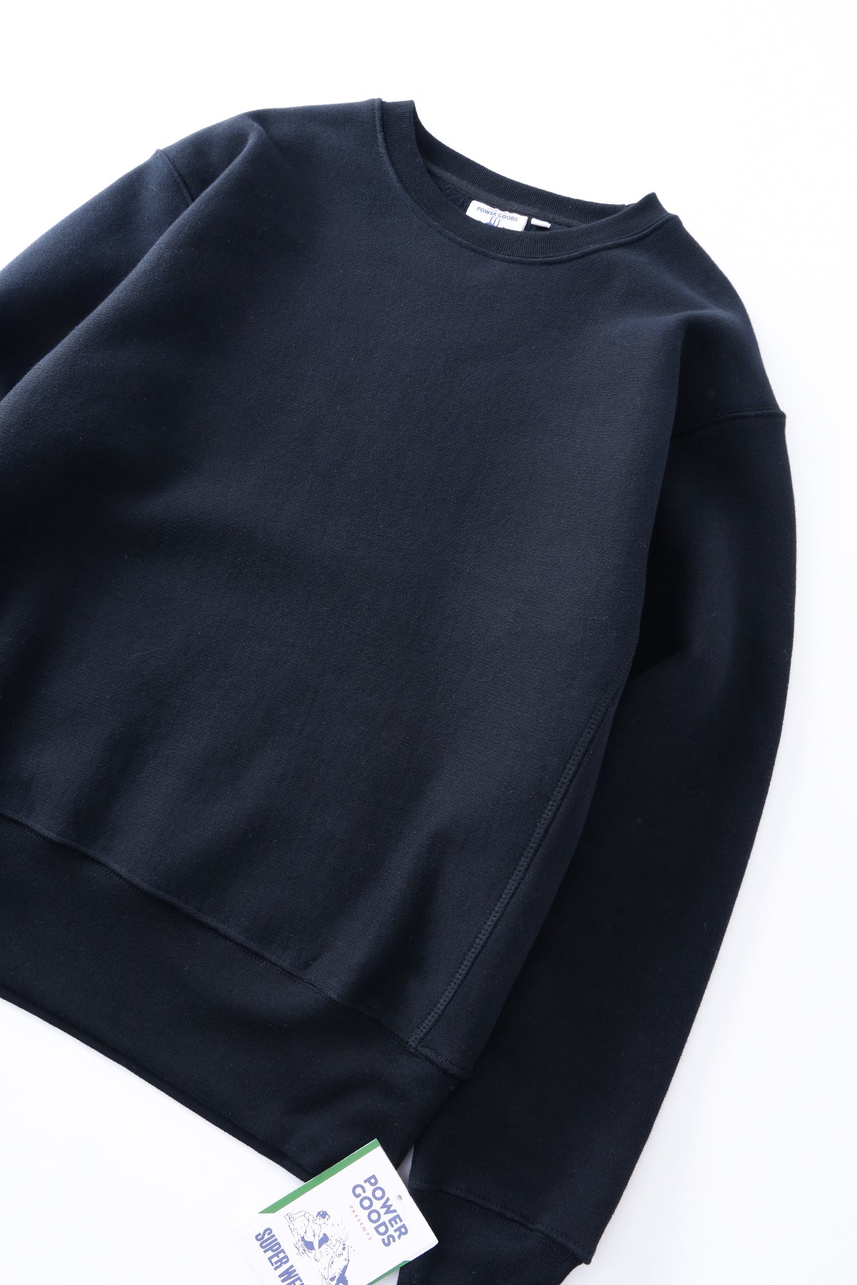 Power Goods - Super Weight Crewneck - Dark Navy - Image 2