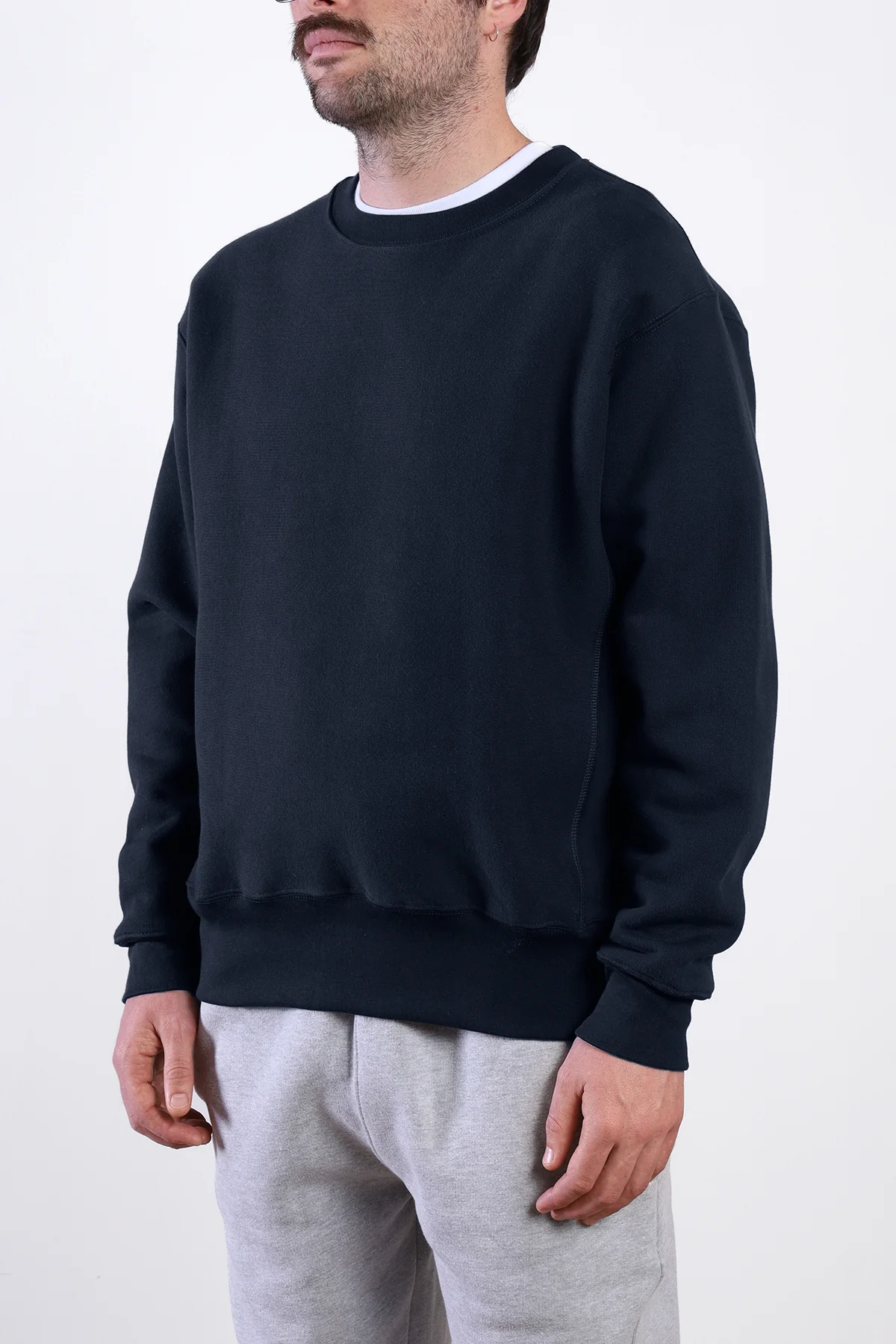 Power Goods - Super Weight Crewneck - Navy Blue - Image 4