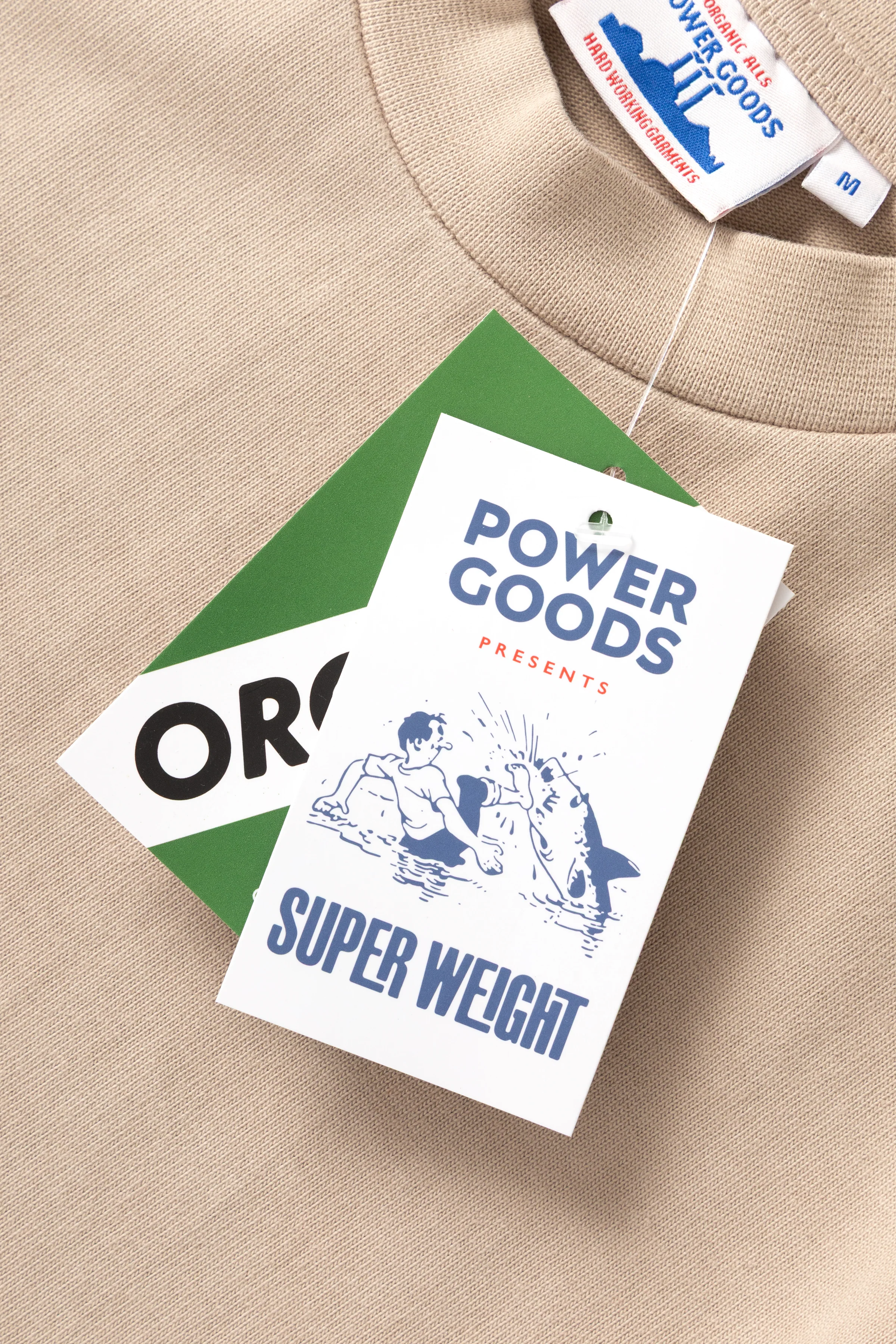 Power Goods - Super Weight T-Shirt - Bone - Image 2