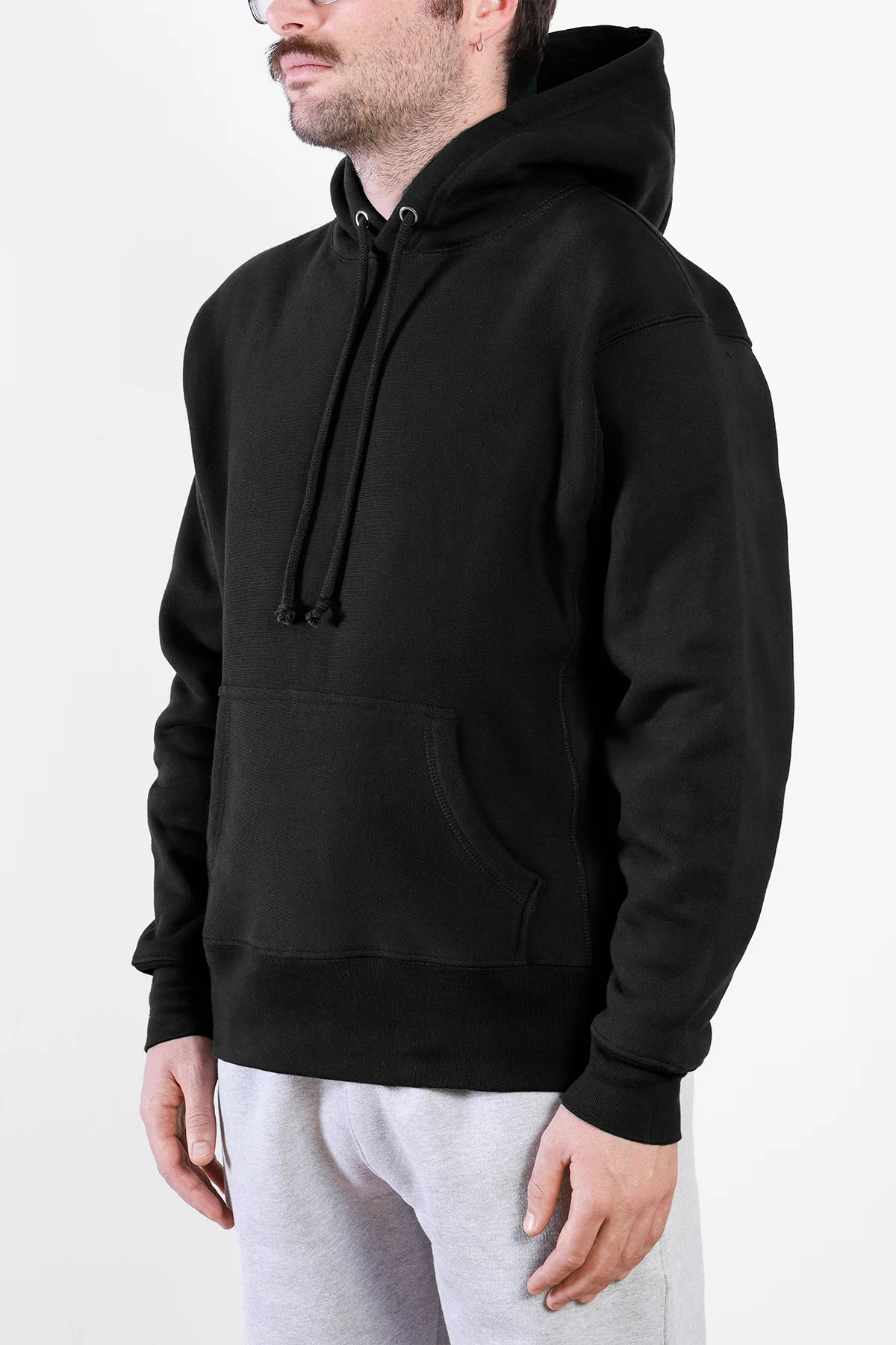 Power Goods - Super Weight Hoodie - Black - Image 3