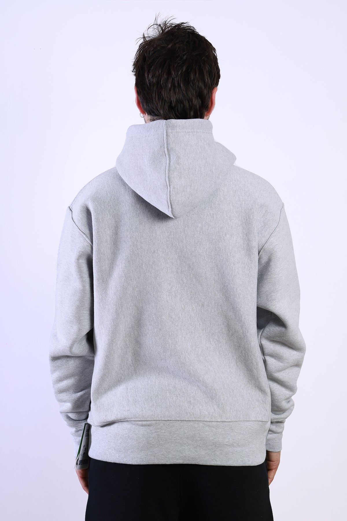 Power Goods - Super Weight Hoodie - Heather Grey - Image 4