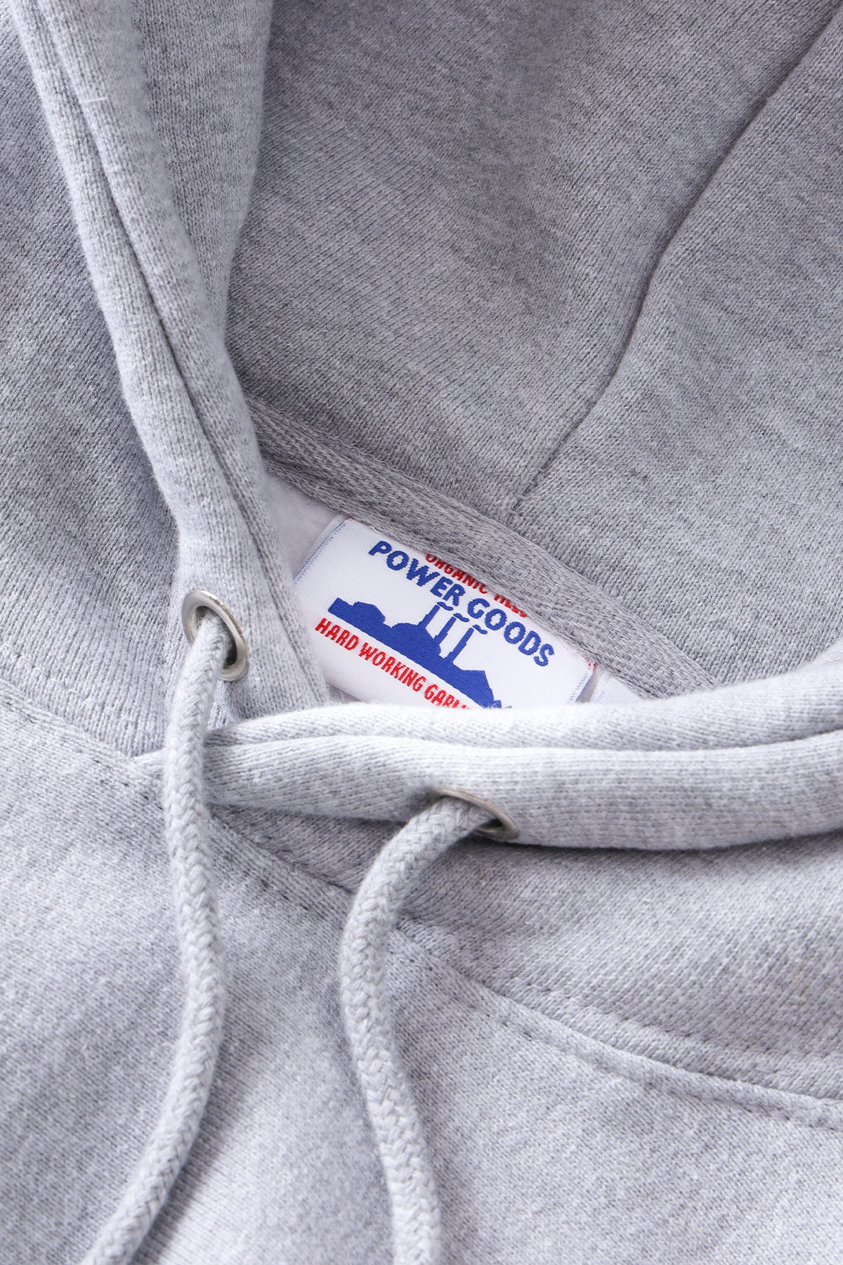 Power Goods - Super Weight Hoodie - Heather Grey - Image 8