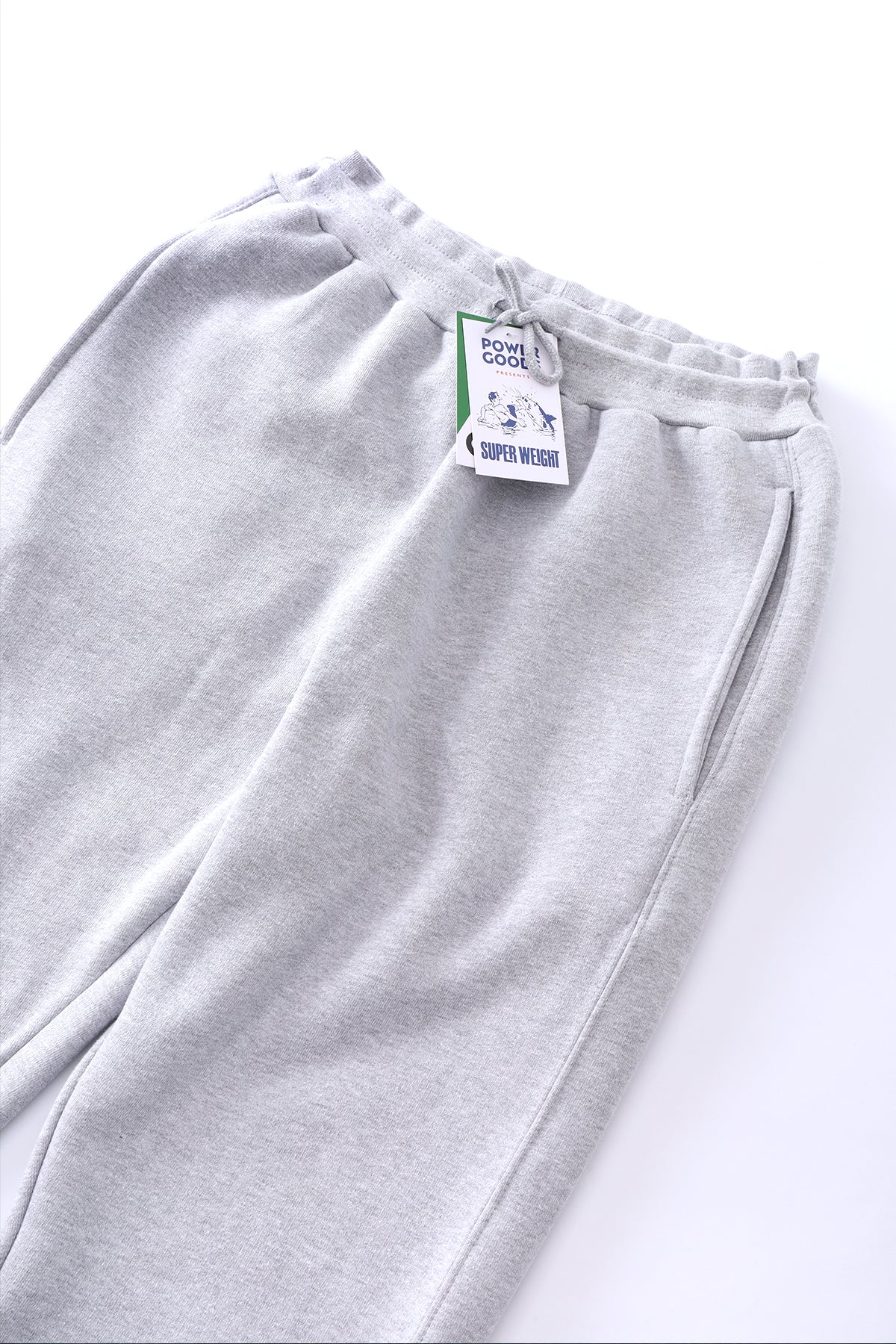Power Goods - Super Weight Sweatpants - Heather Grey - Image 2