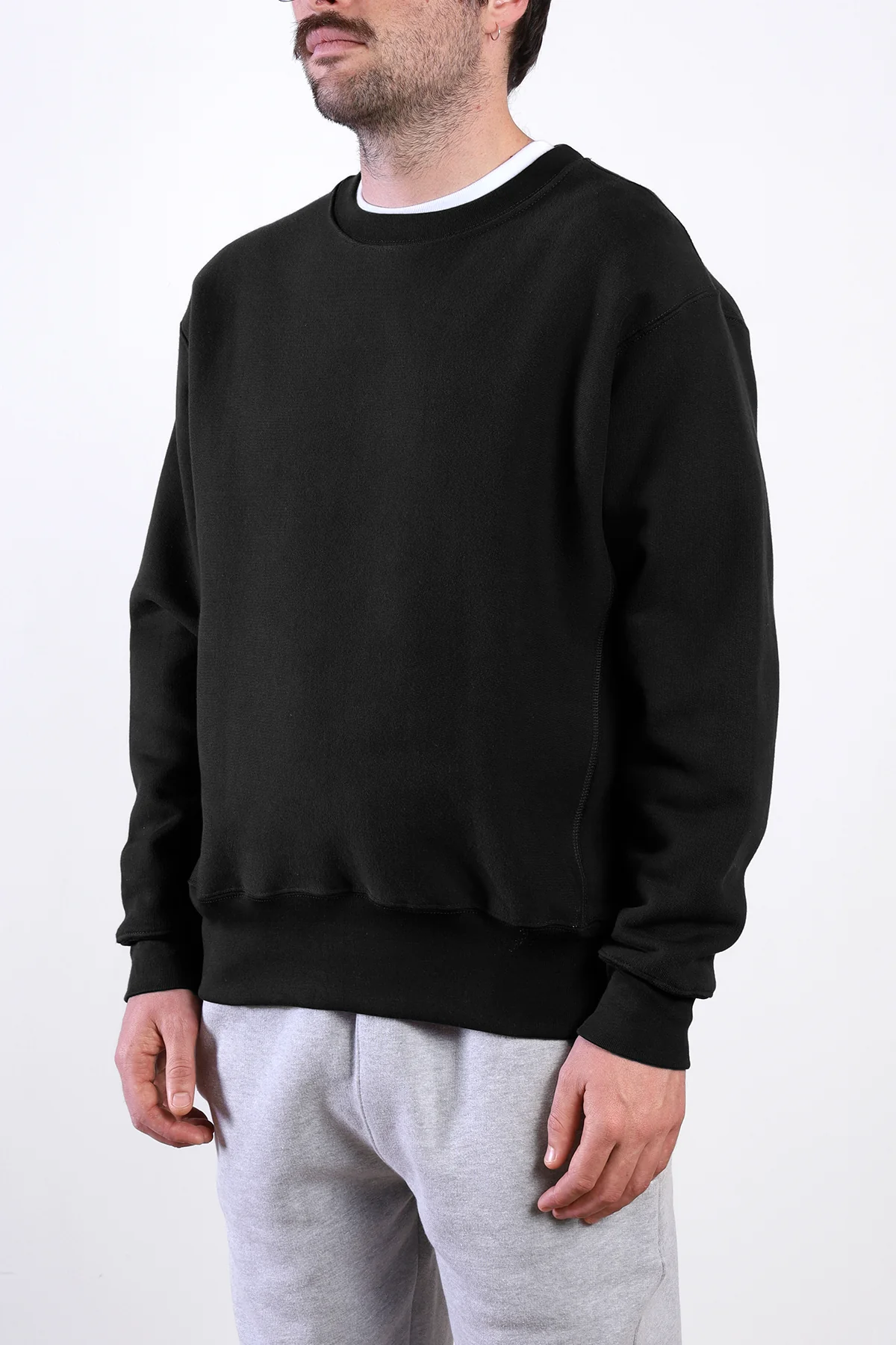 Power Goods - Super Weight Crewneck - Black - Image 3